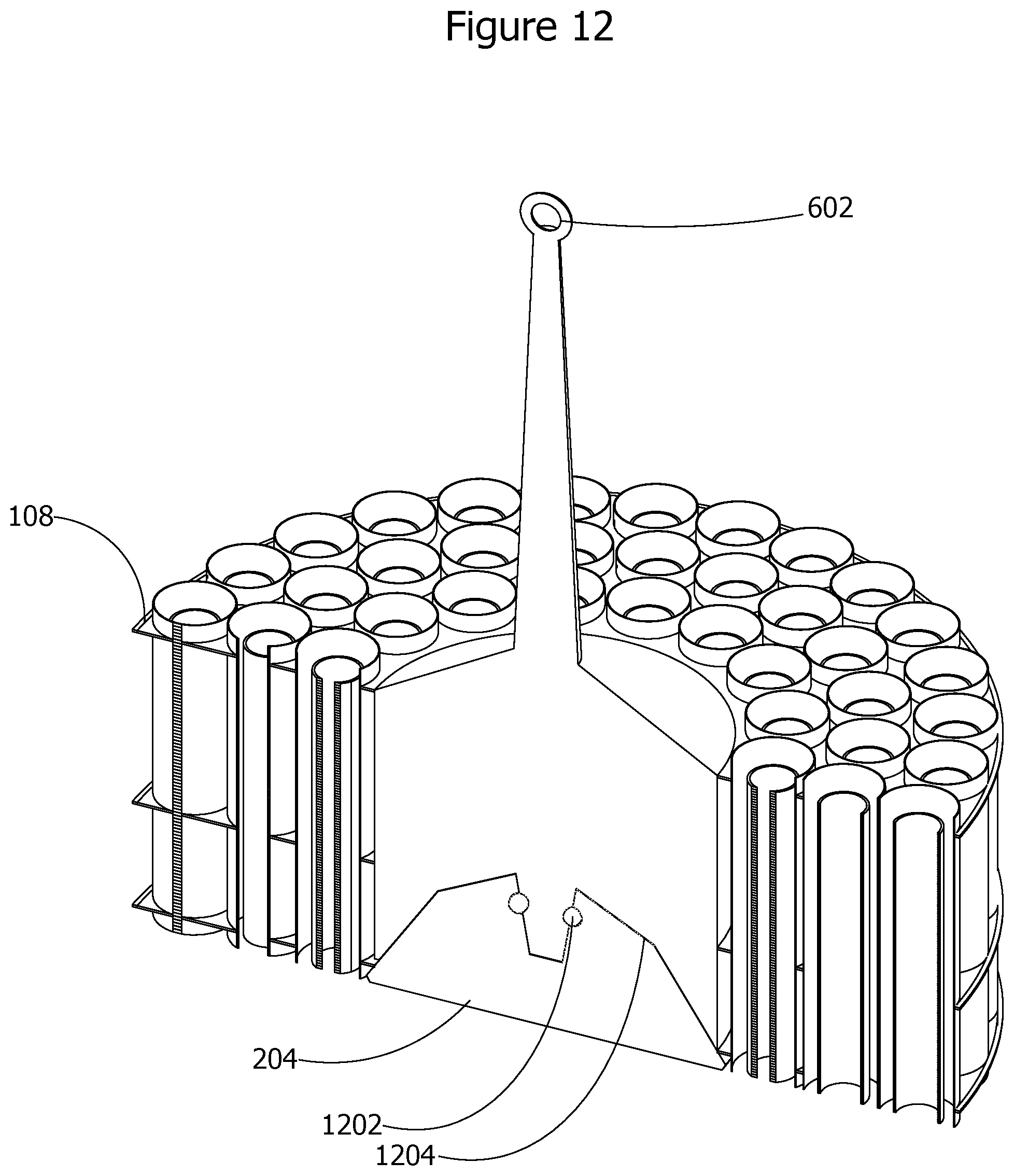 Patent US12366126 Figure 12 – Geotechnical rig systems and methods