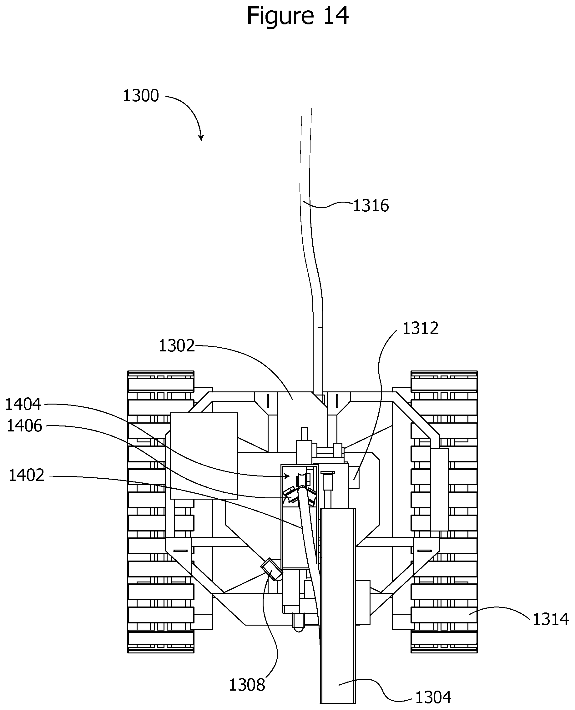 Patent US12366126 Figure 14 – Geotechnical rig systems and methods