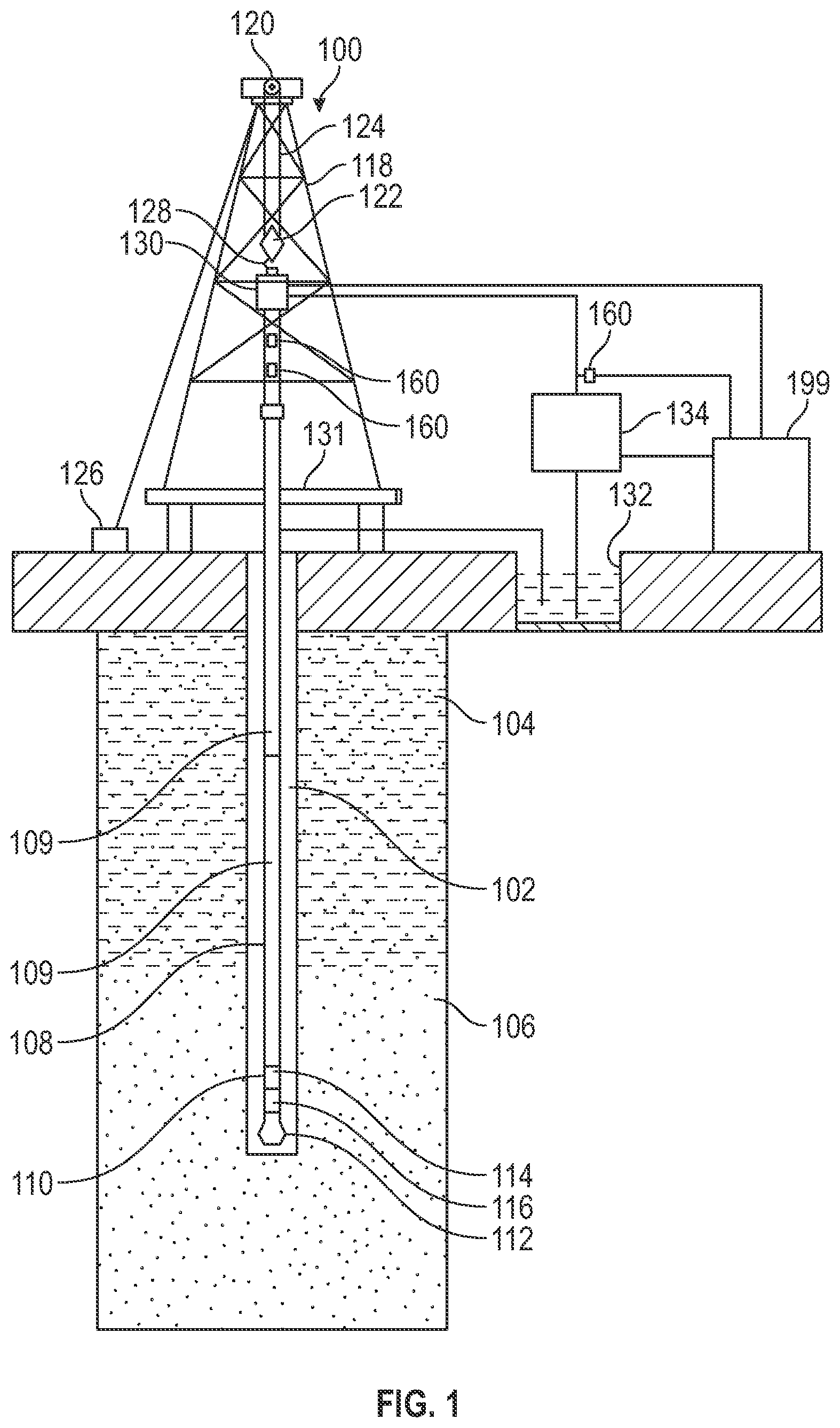Patent US12366129 Figure 1 – Spacer spool with return line to connect rig blow out preventor to managed pressure drilling choke