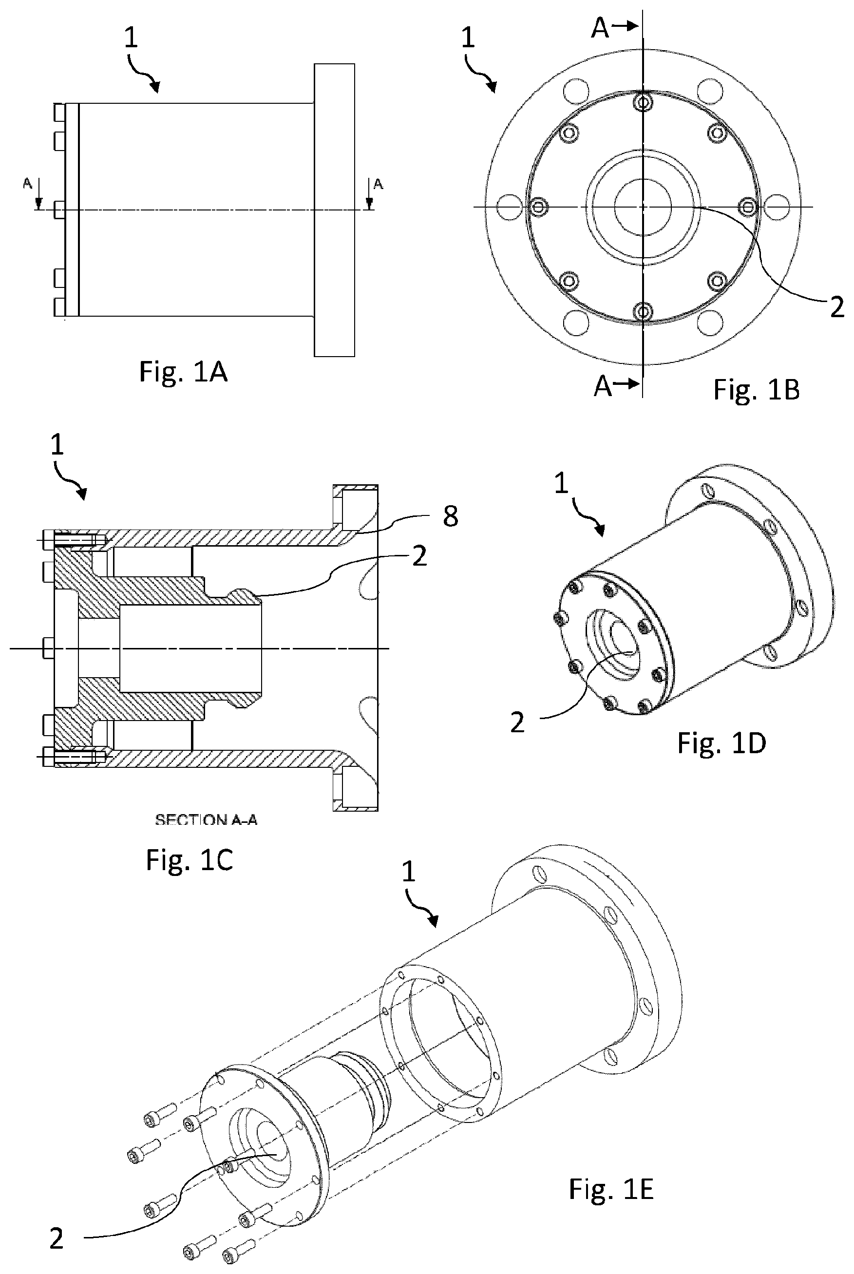Patent US12366132 Figure 1 – Single line quick connector (SQC), a system comprising the single line quick connector and method of operating