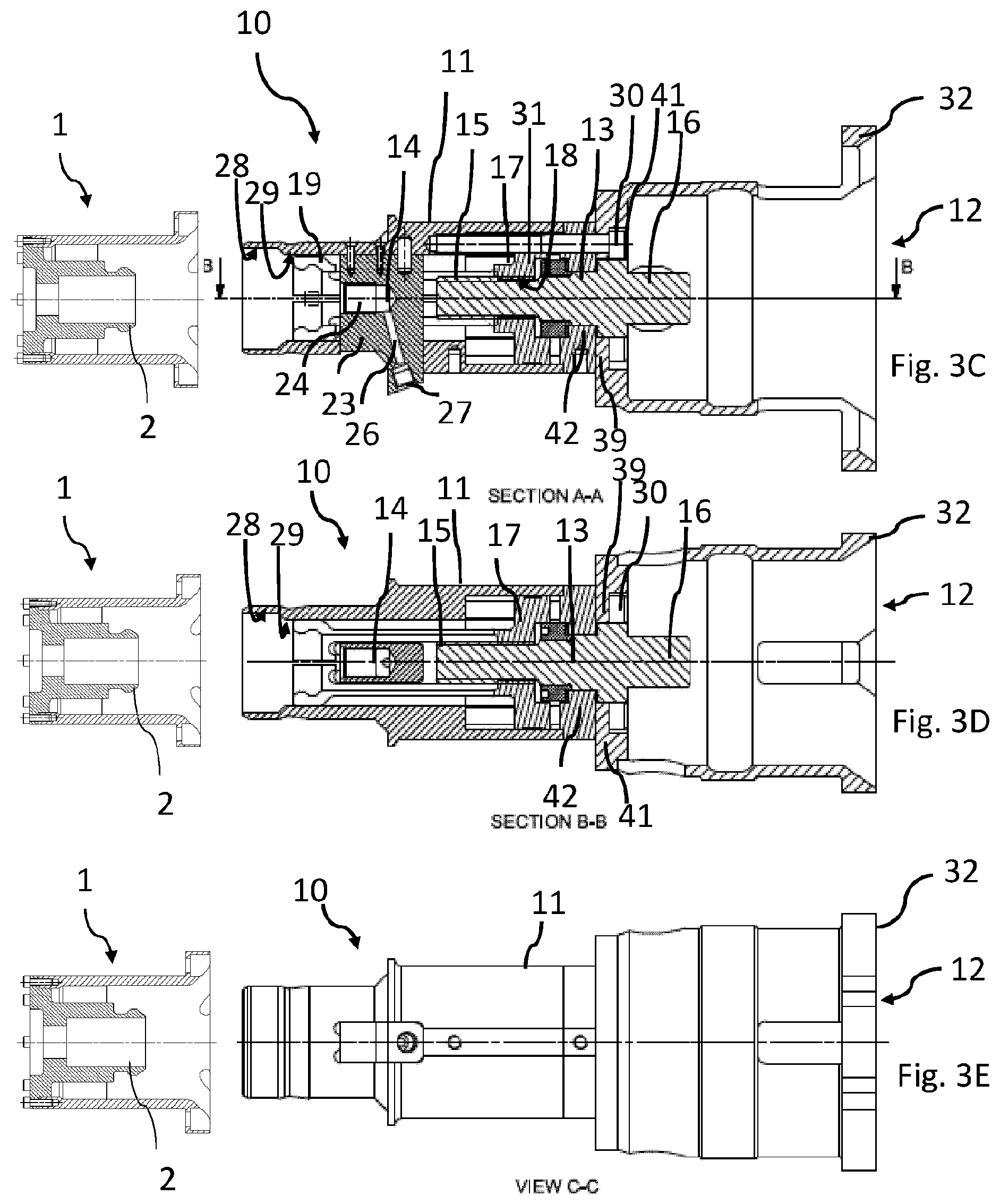 Patent US12366132 Figure 5 – Single line quick connector (SQC), a system comprising the single line quick connector and method of operating