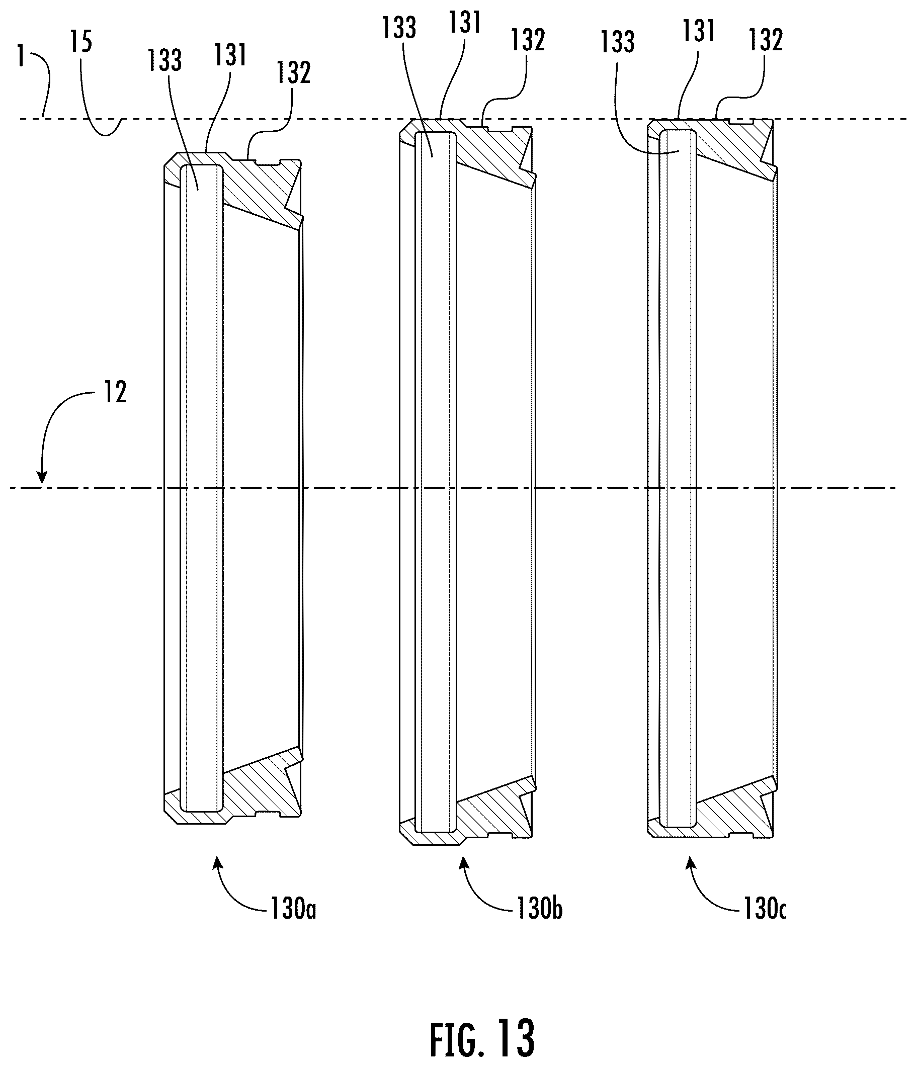 Patent US12366135 Figure 8 – Method and apparatus for a plug including a radial and collapsible gap within the continuous expandable sealing ring