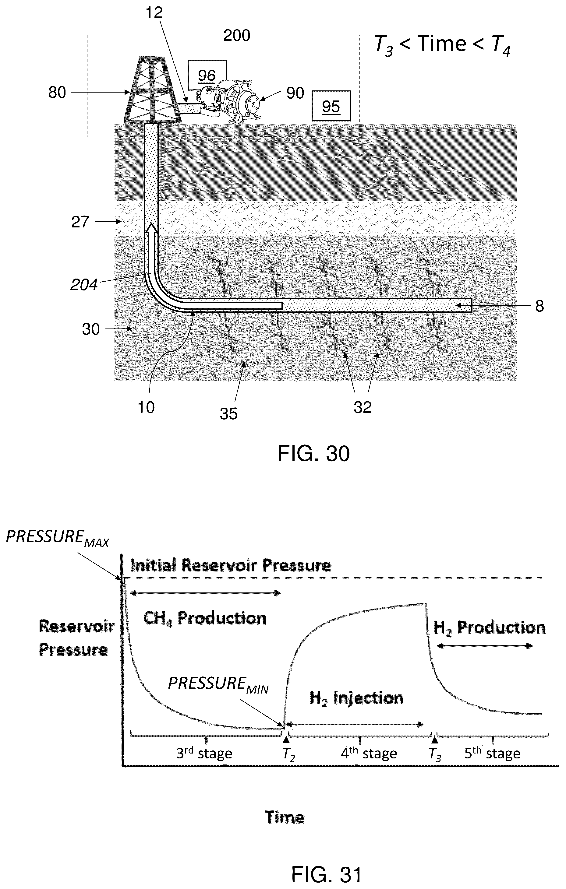 Patent US12366138 Figure 15 – Hydrogen production, storage and recovery