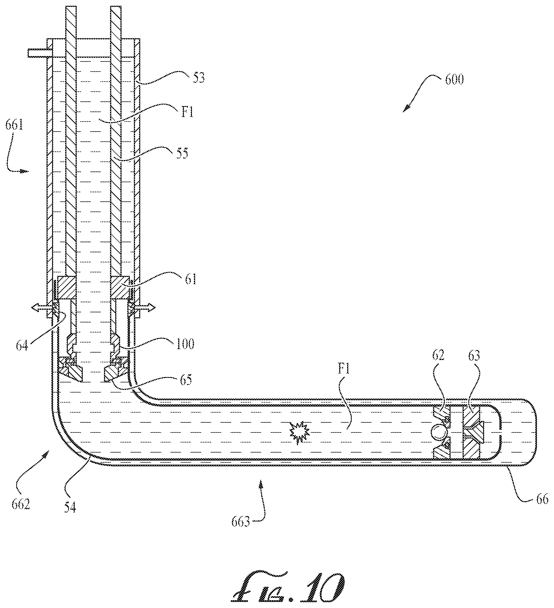 Patent US12366140 Figure 9 – Controlled opening of a valve in an apparatus for preventing downhole surges