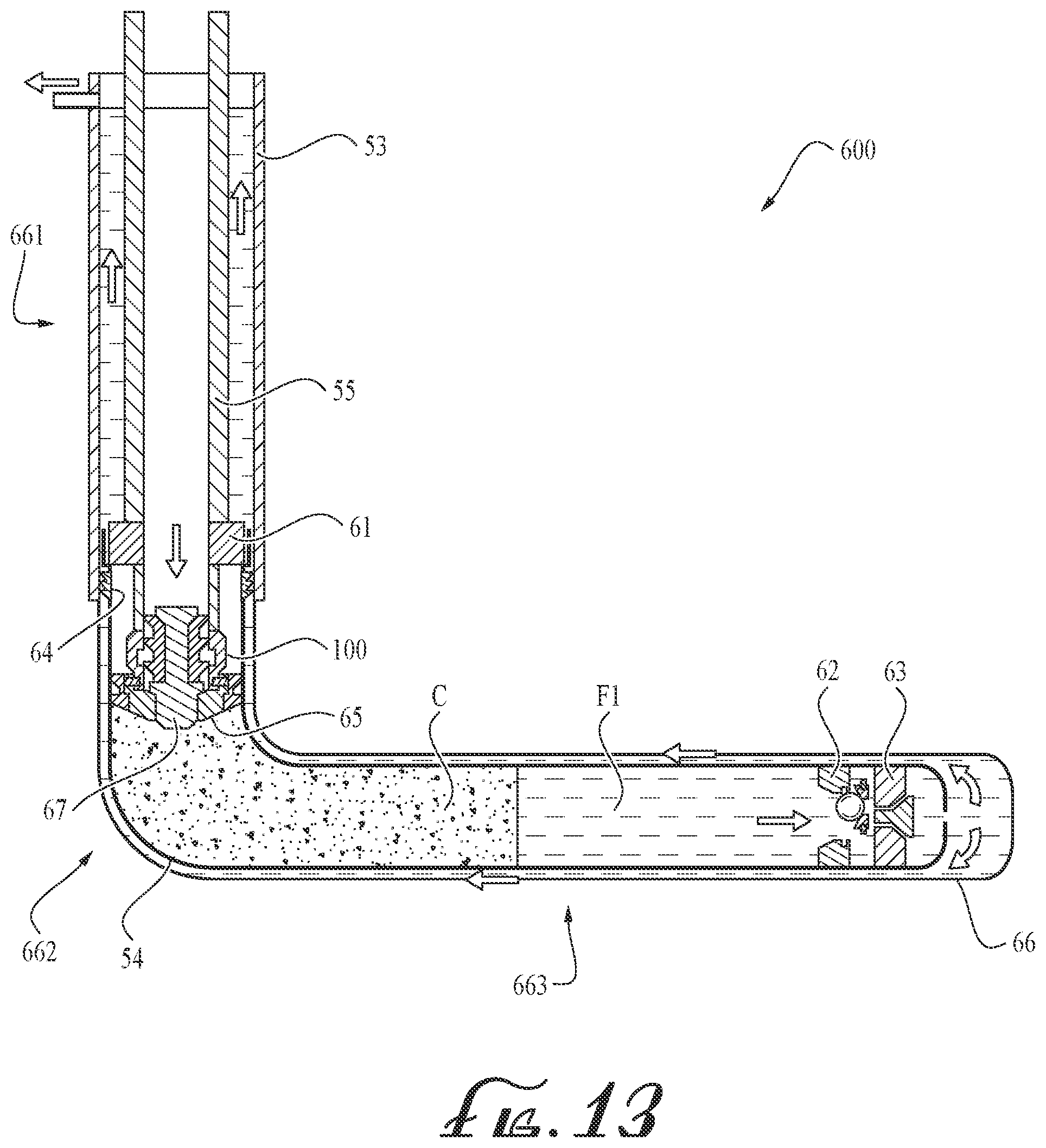Patent US12366140 Figure 12 – Controlled opening of a valve in an apparatus for preventing downhole surges