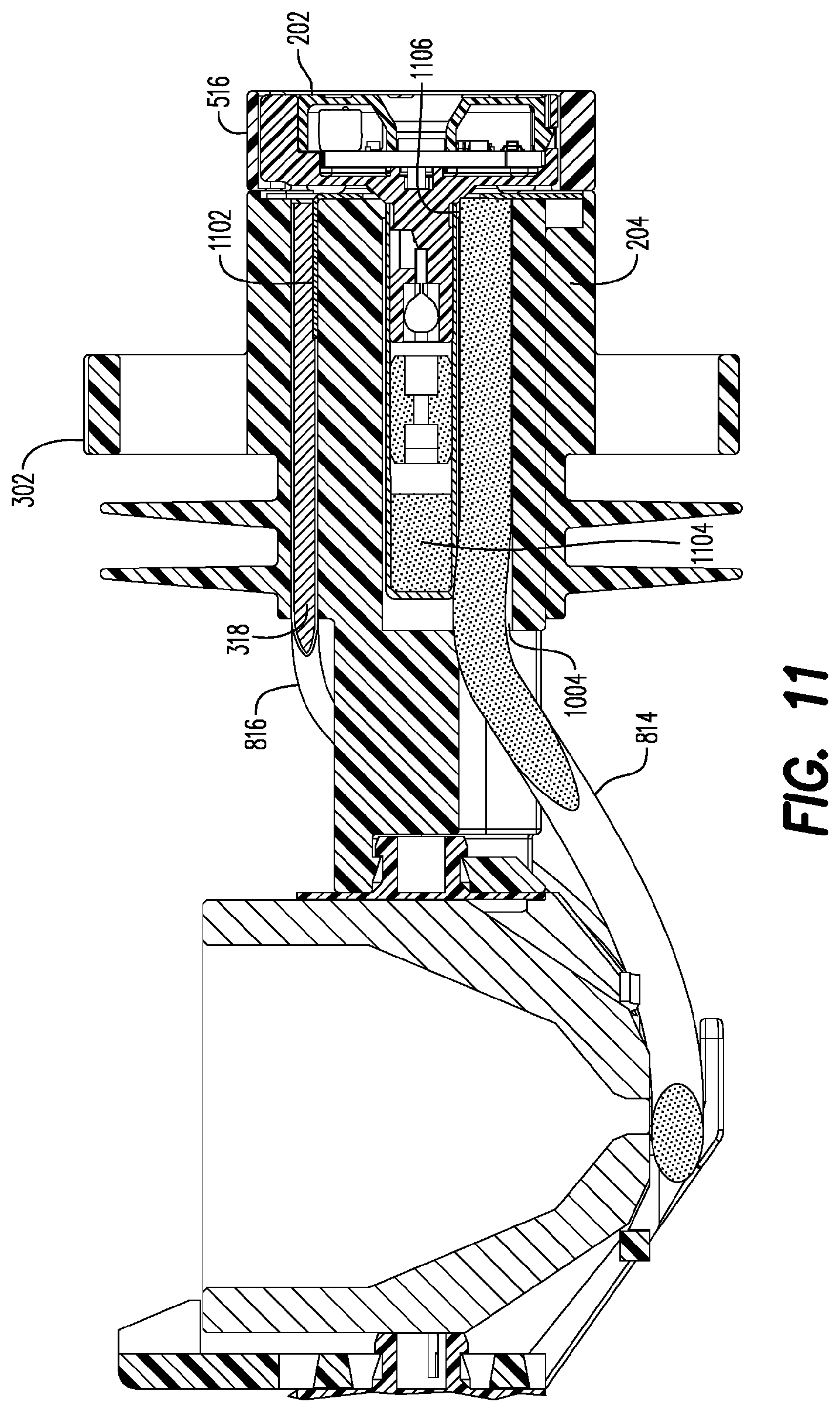 Patent US12366142 Figure 12 – Modular perforating gun system