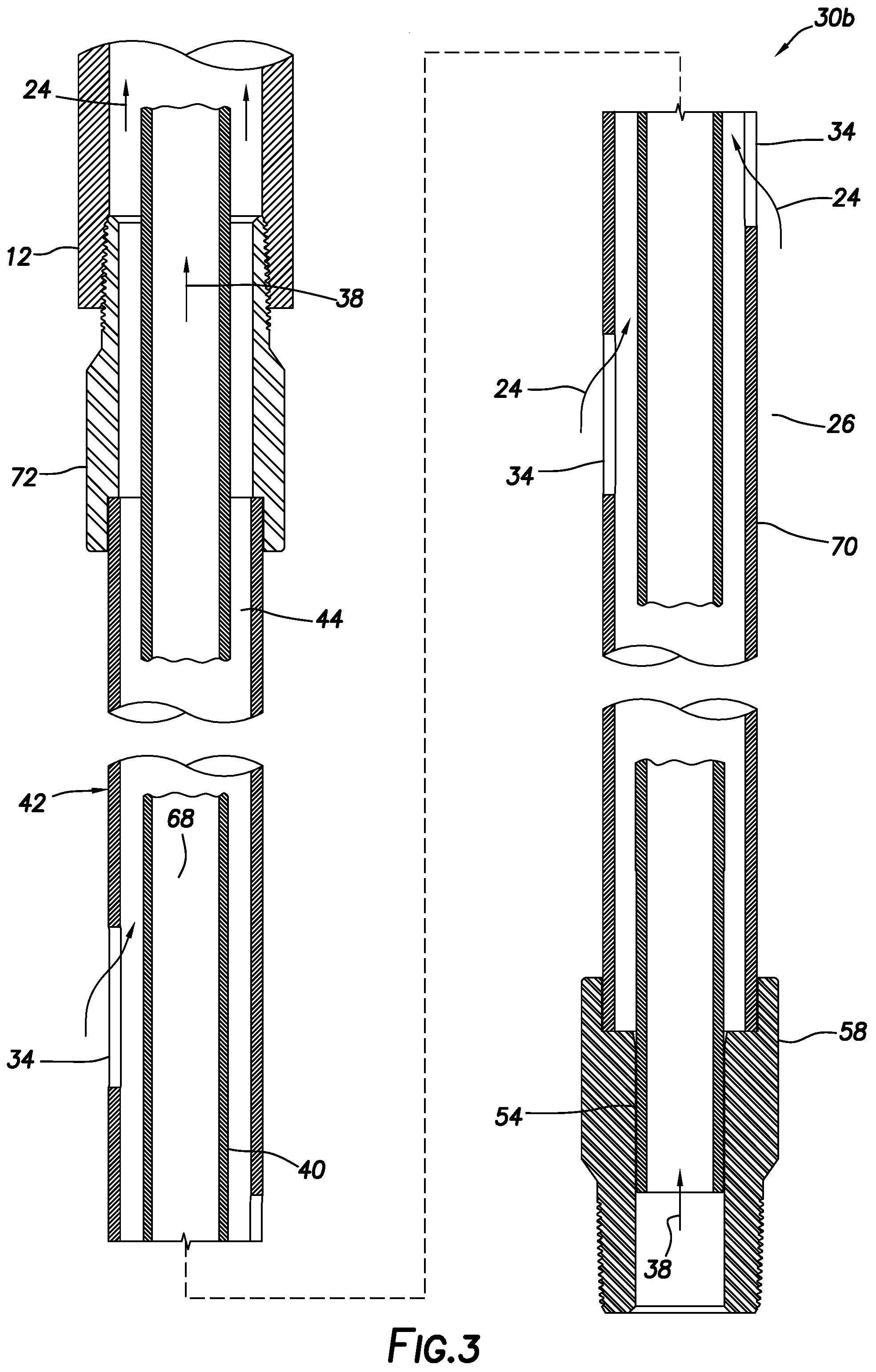 Patent US12366146 Figure 3 – Tubing anchor gas vent and associated methods and systems