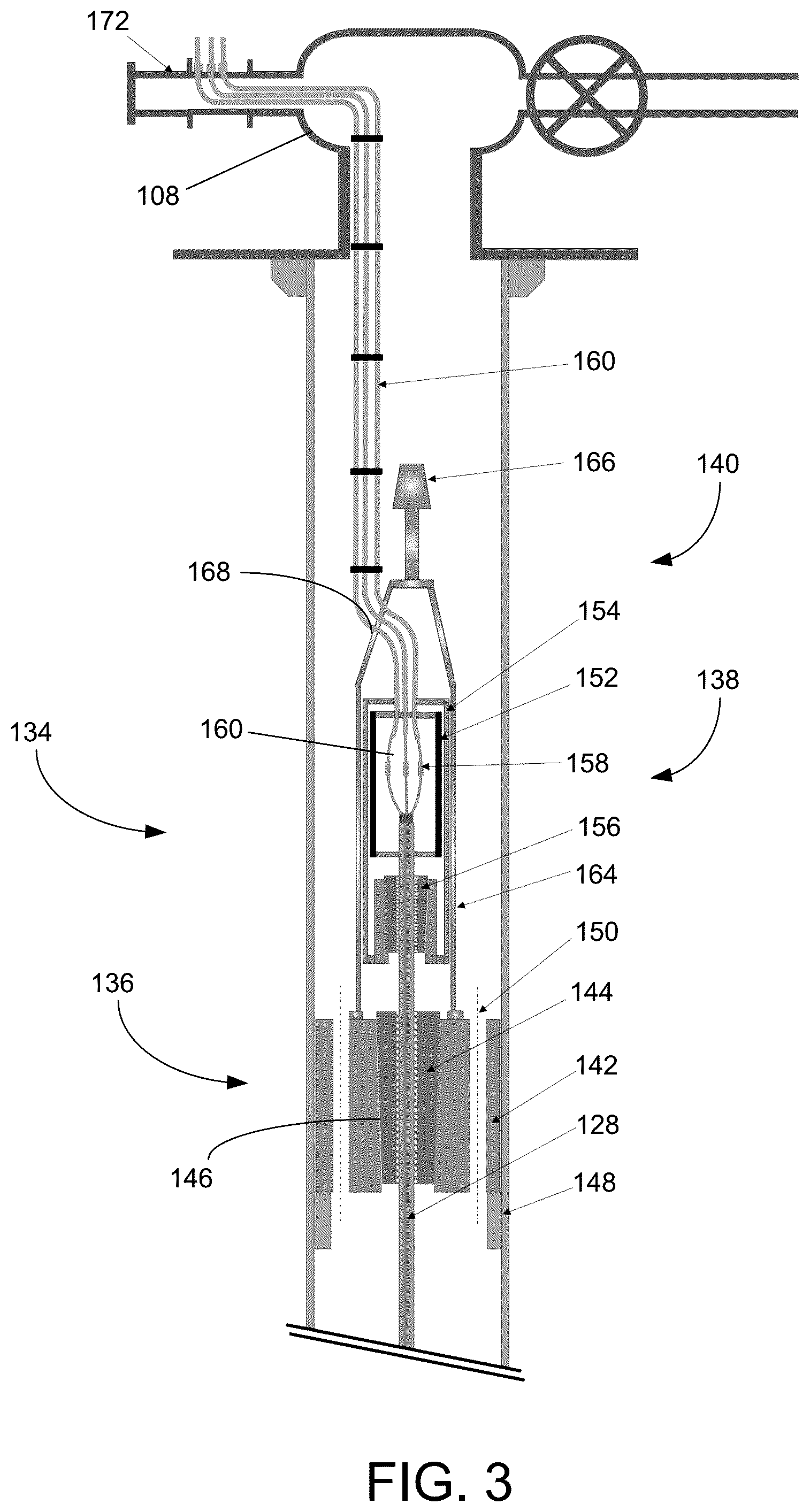 Patent US12366148 Figure 3 – System and method for deploying ESP on coiled tubing