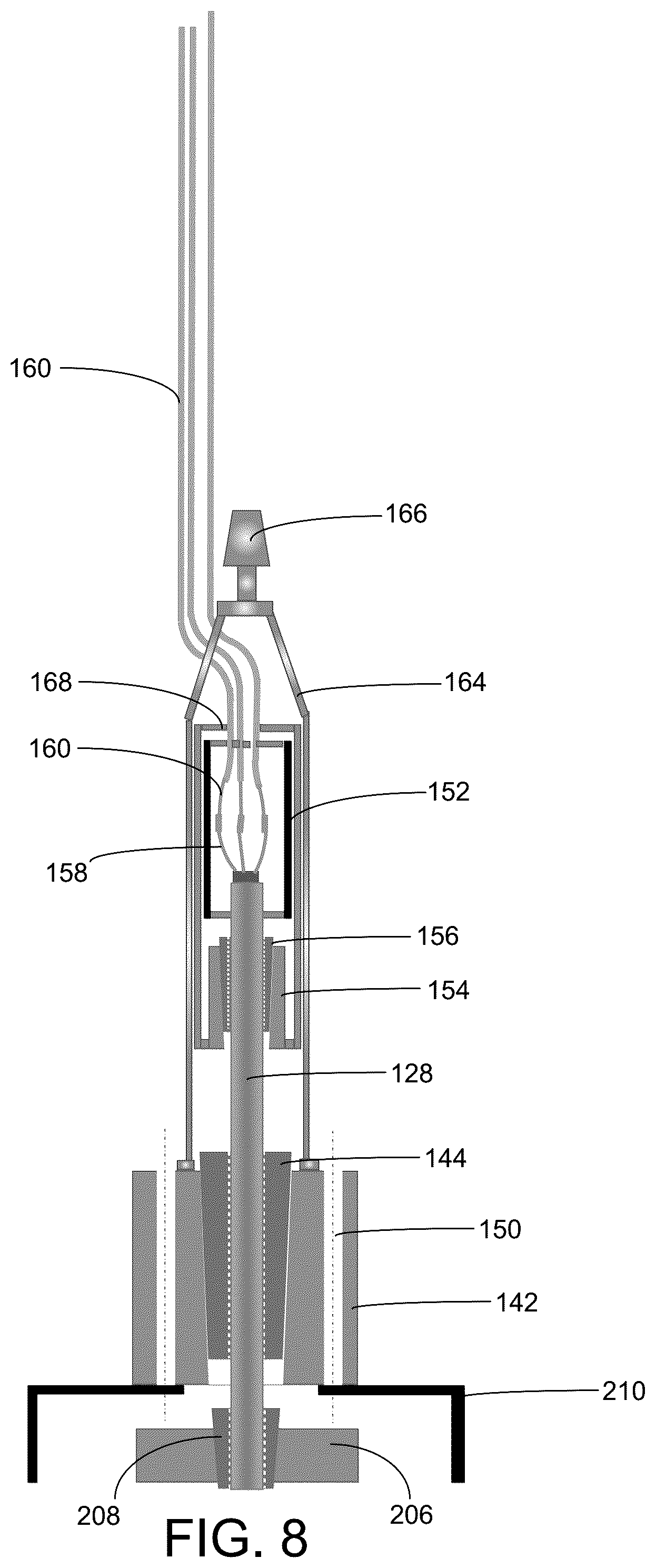 Patent US12366148 Figure 8 – System and method for deploying ESP on coiled tubing