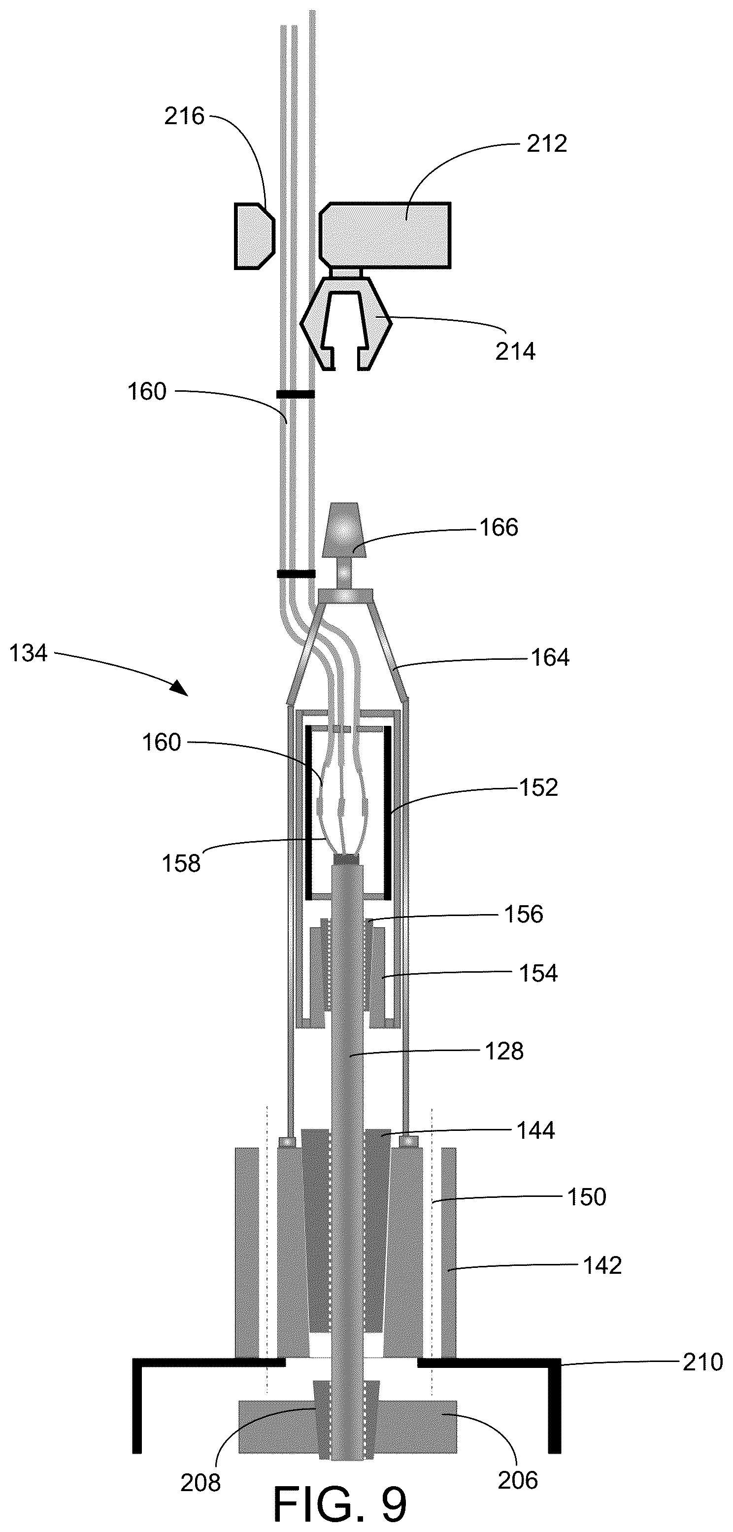Patent US12366148 Figure 9 – System and method for deploying ESP on coiled tubing