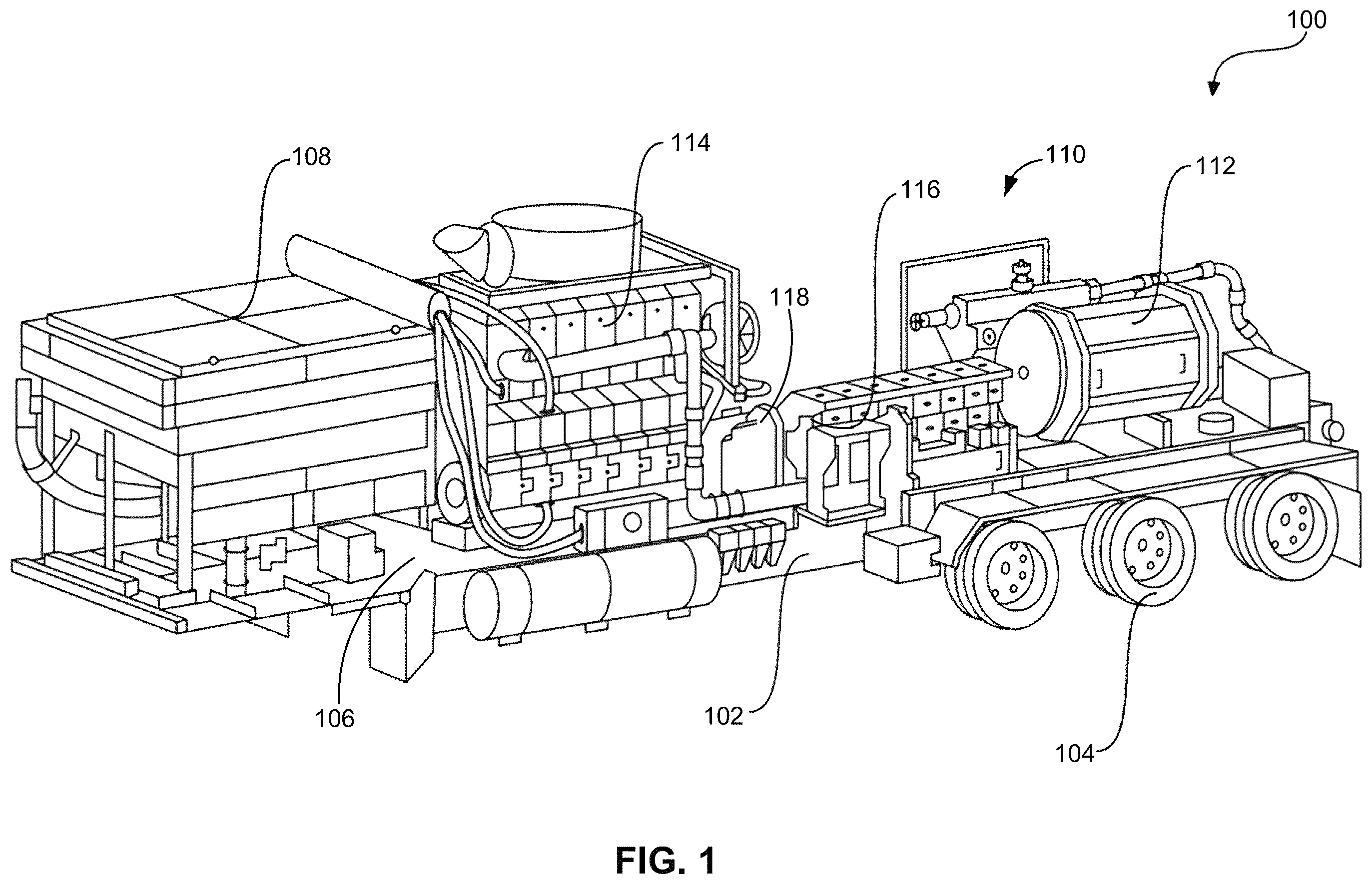 Patent US12366150 Figure 1 – Sound-dampening panels for an engine