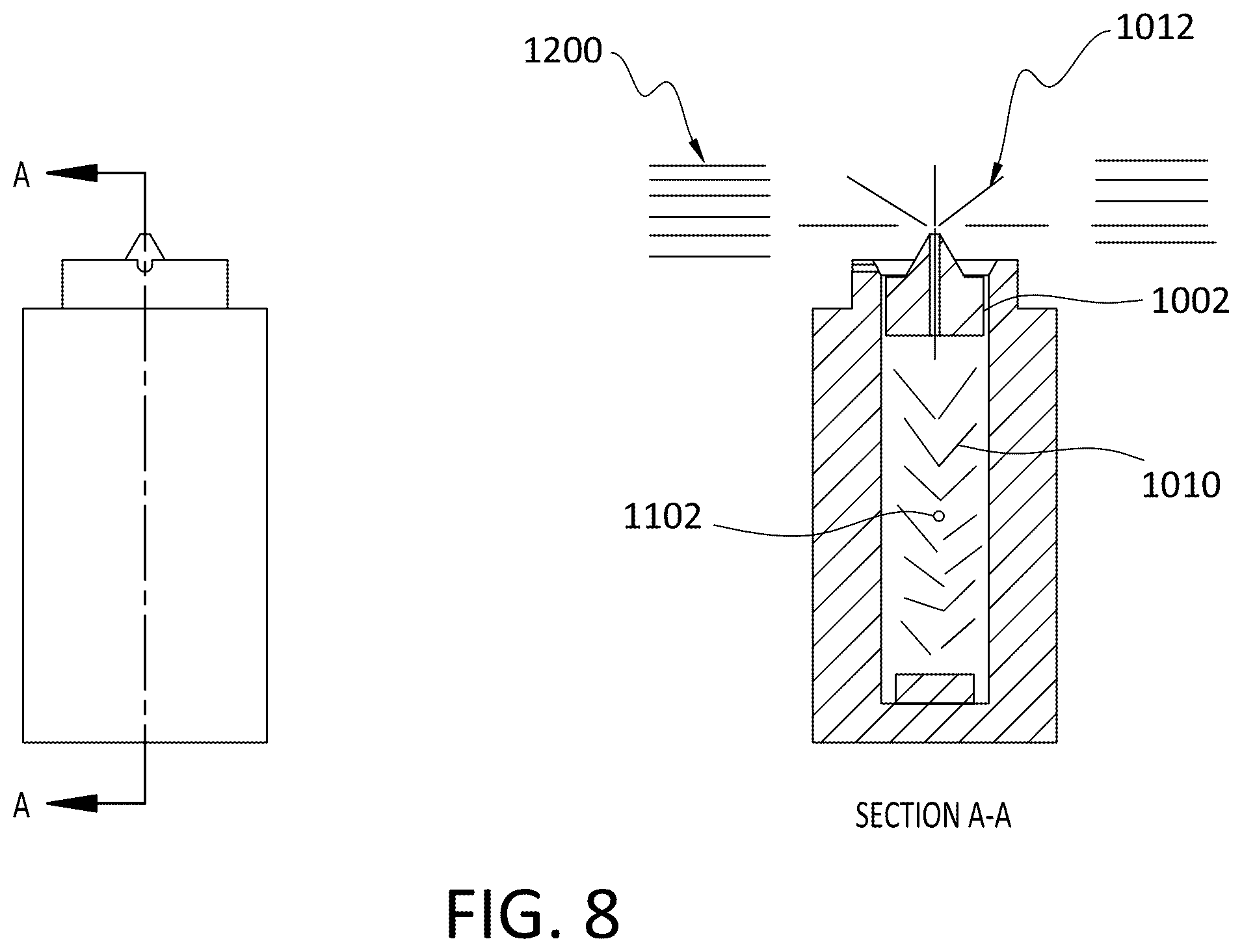 Patent US12366151 Figure 8 – Penetrator and dispensers and methods of use