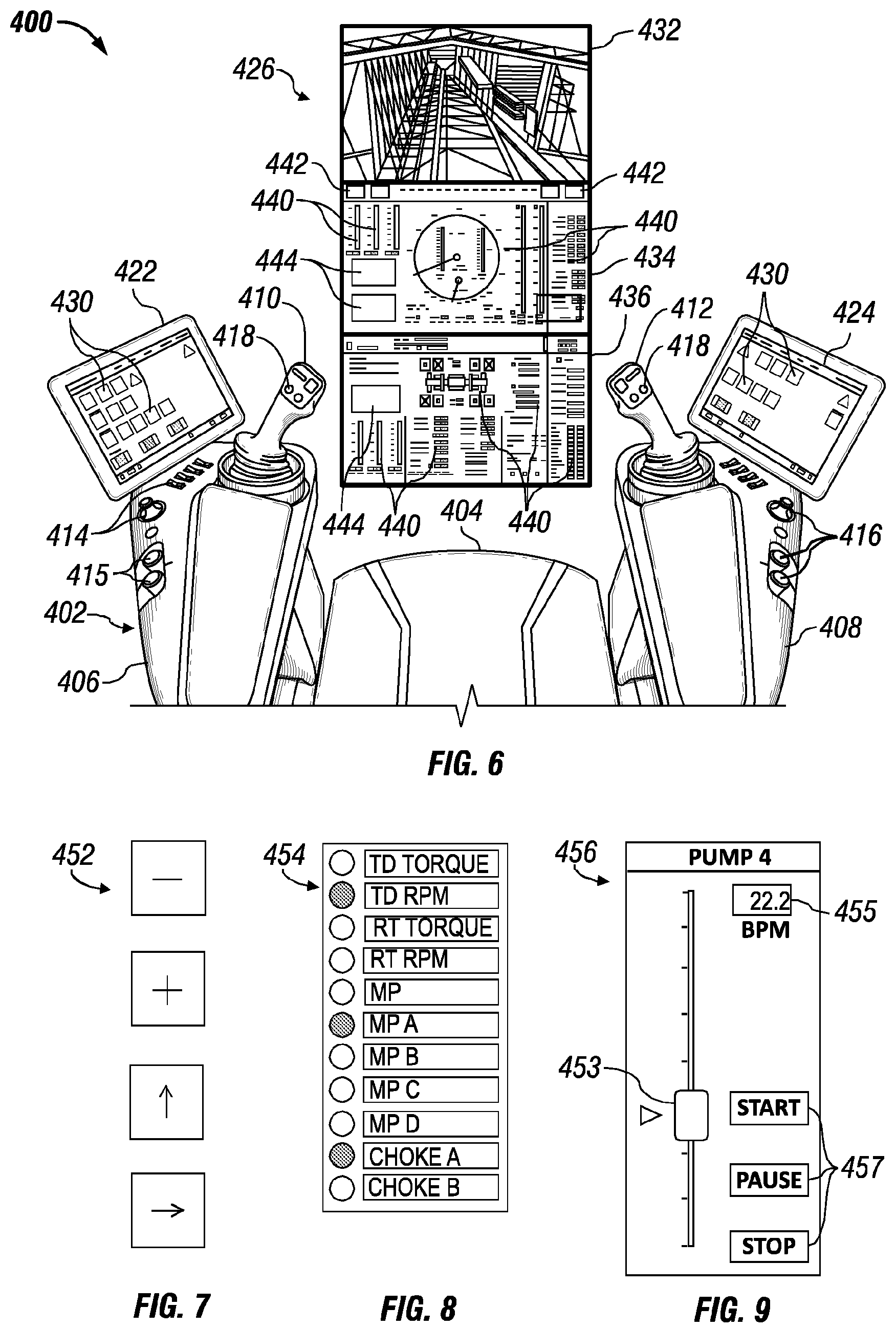 Patent US12366152 Figure 5 – Well construction workstation and control