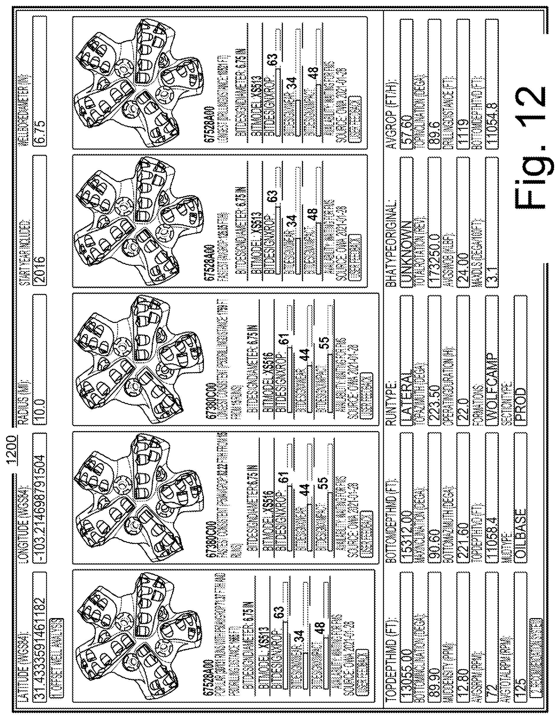 Patent US12366153 Figure 12 – Well construction equipment framework