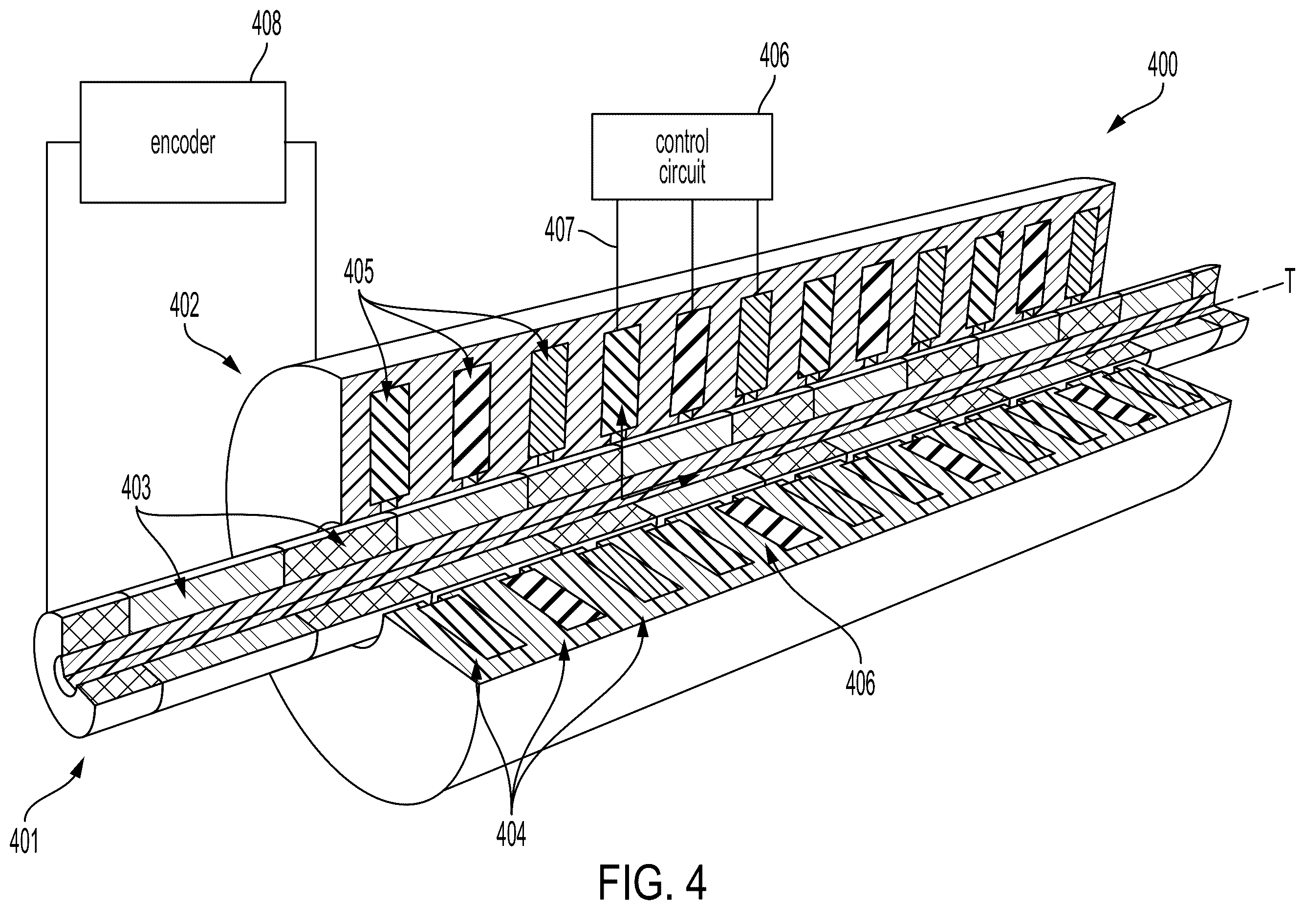 Patent US12366154 Figure 5 – High frequency torsional oscillation detection by an electrical machine