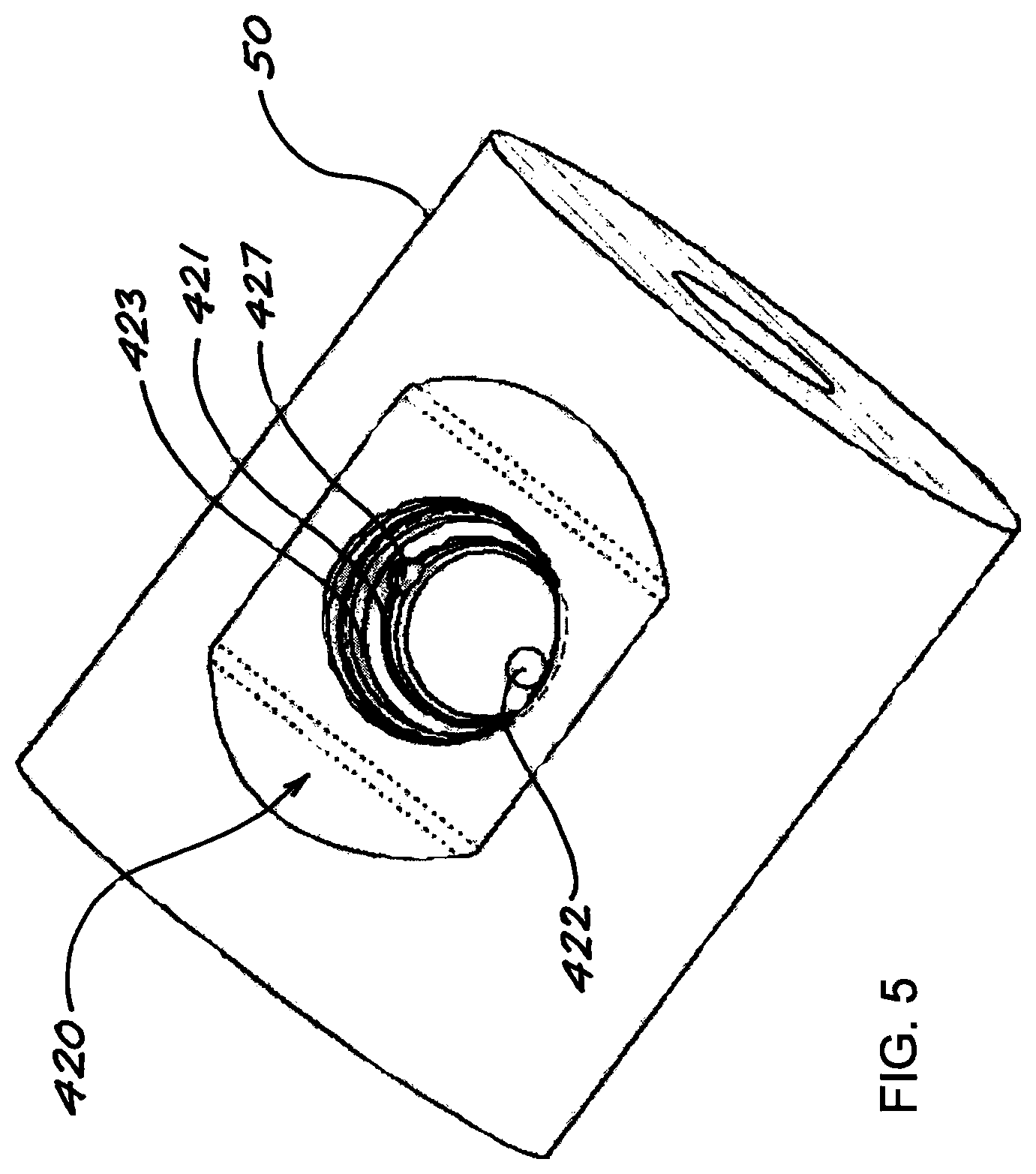 Patent US12366157 Figure 5 – Wellbore logging device