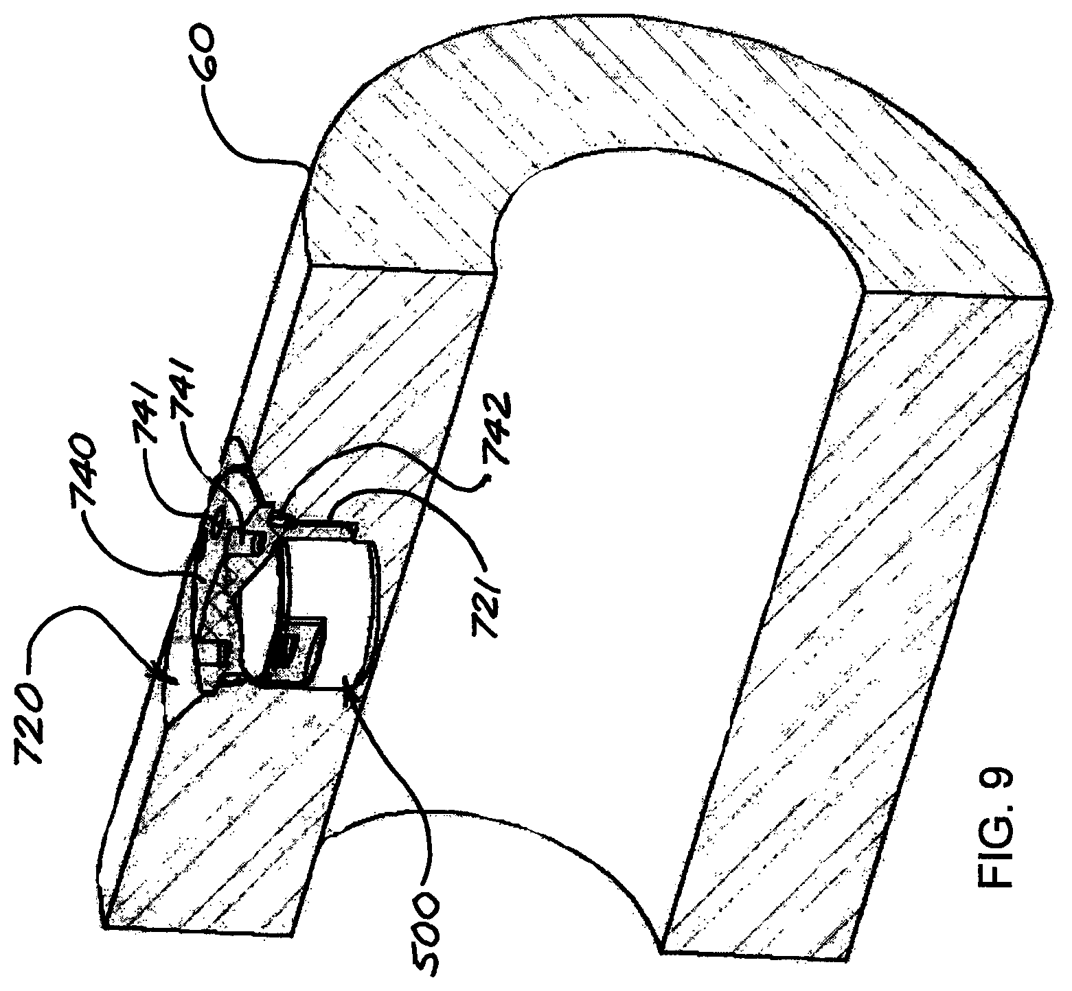 Patent US12366157 Figure 9 – Wellbore logging device