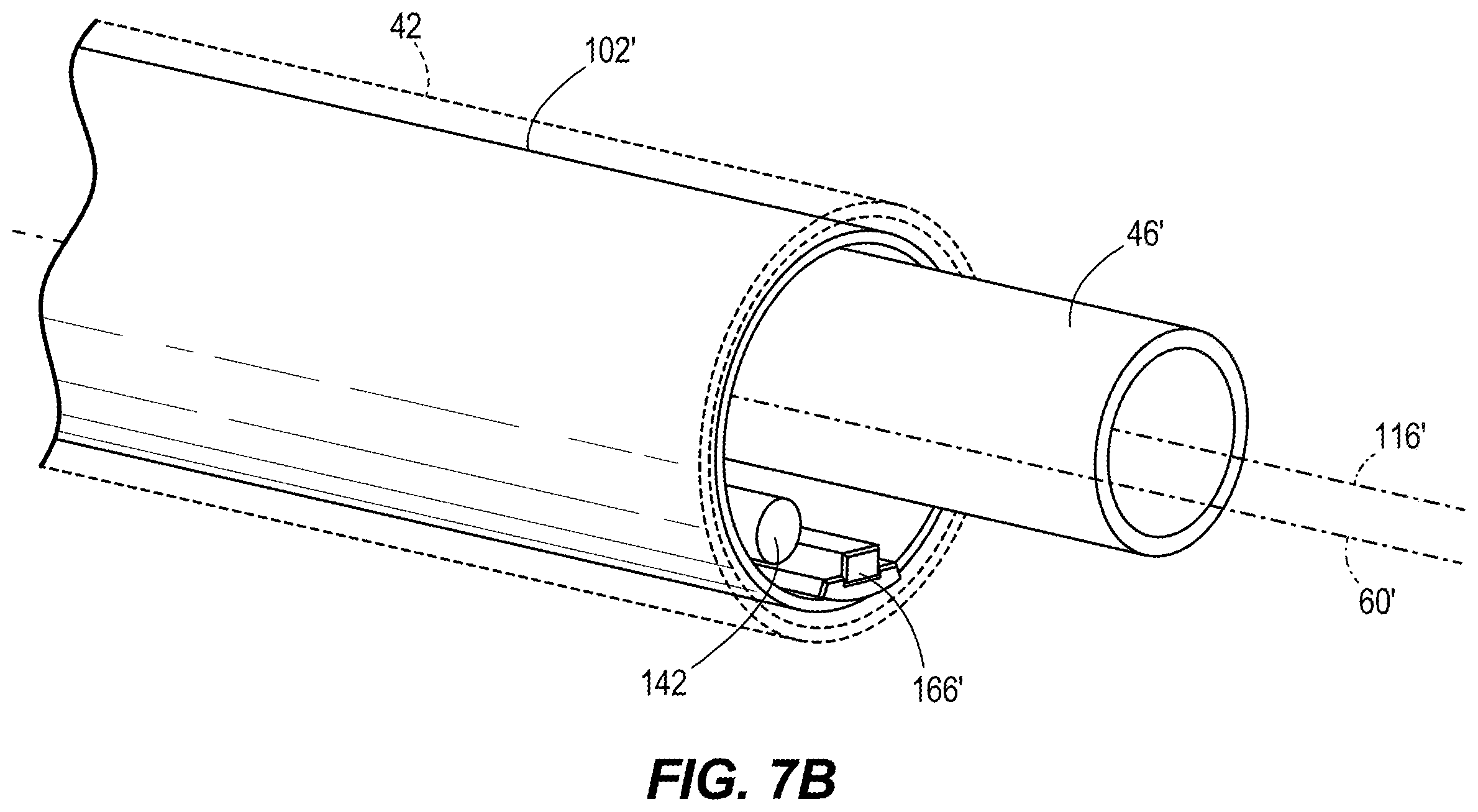 Patent US12366163 Figure 8 – Support for drilling and bolting tool