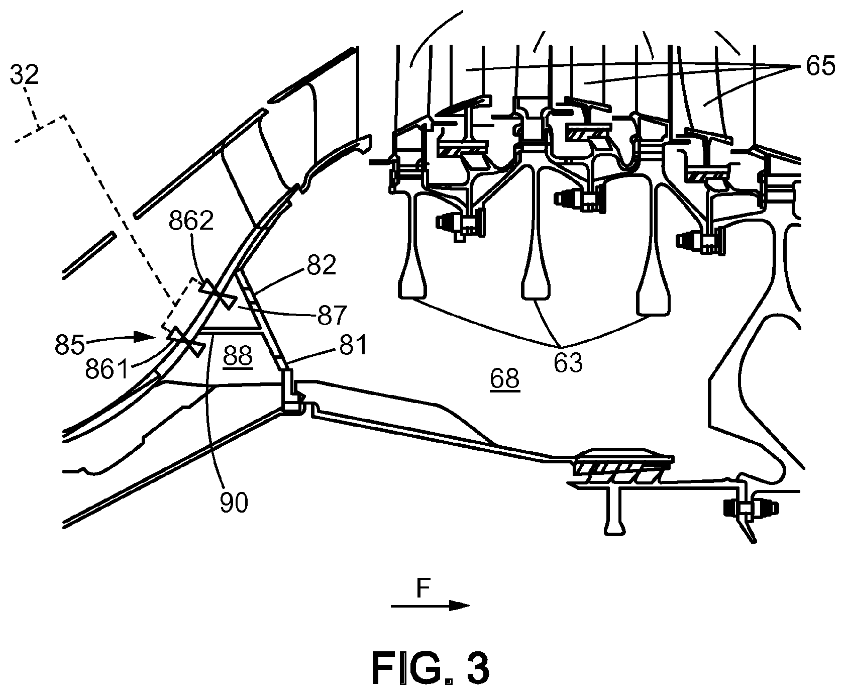 Patent US12366165 Figure 3 – Turbine