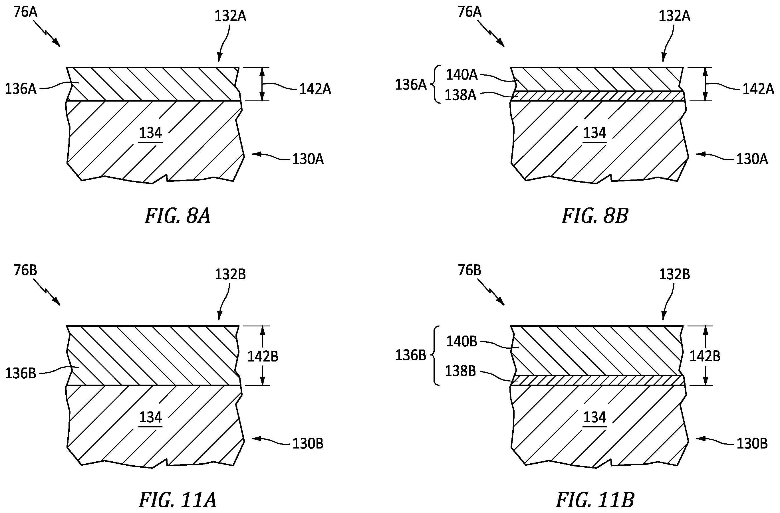 Patent US12366166 Figure 6 – Tailoring rotor blade coating to tune gas turbine engine bladed rotor
