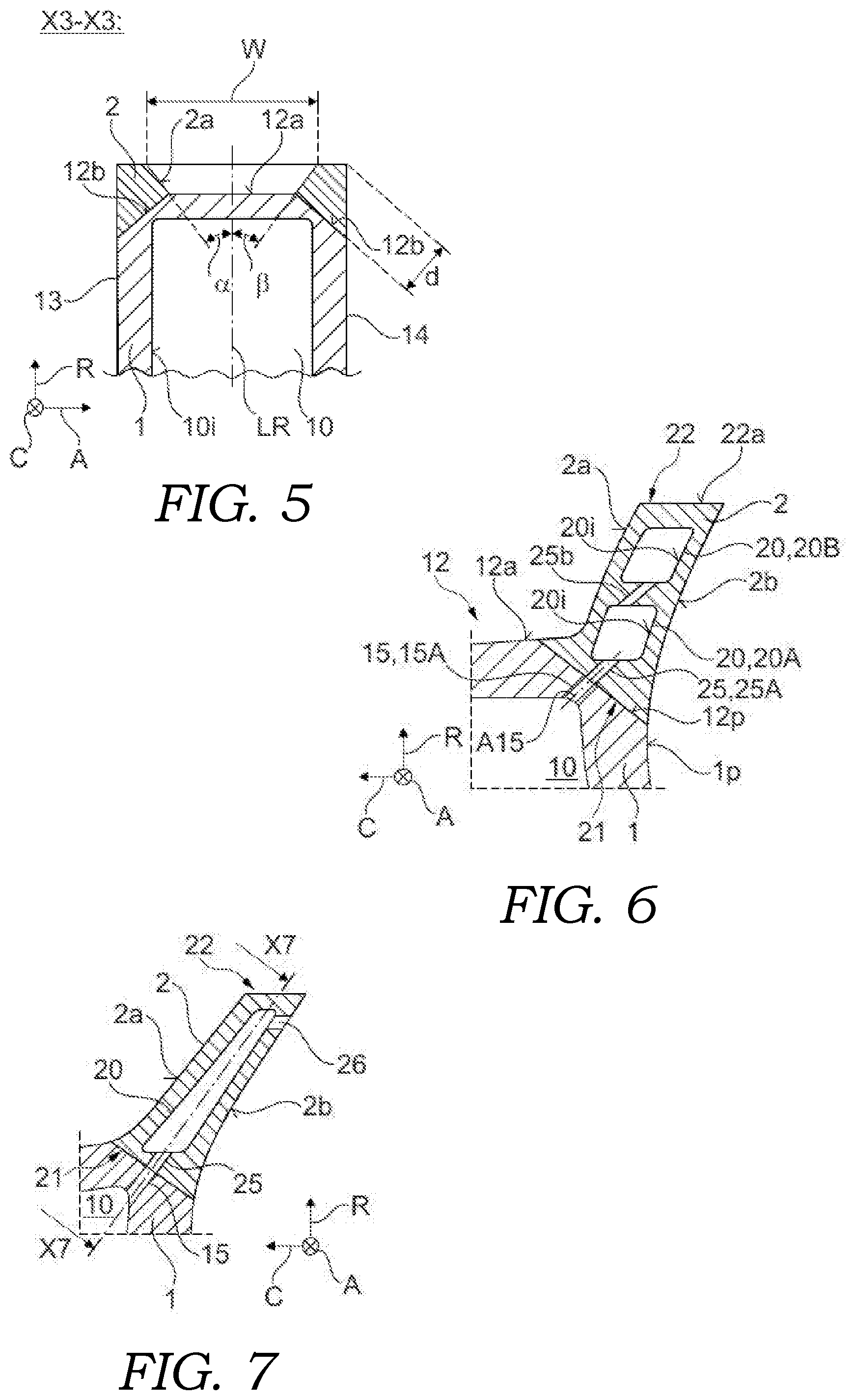 Patent US12366170 Figure 3 – Flow body for a gas turbine, gas turbine, method for manufacturing a flow body for a gas turbine, and method for repairing a flow body of a gas turbine