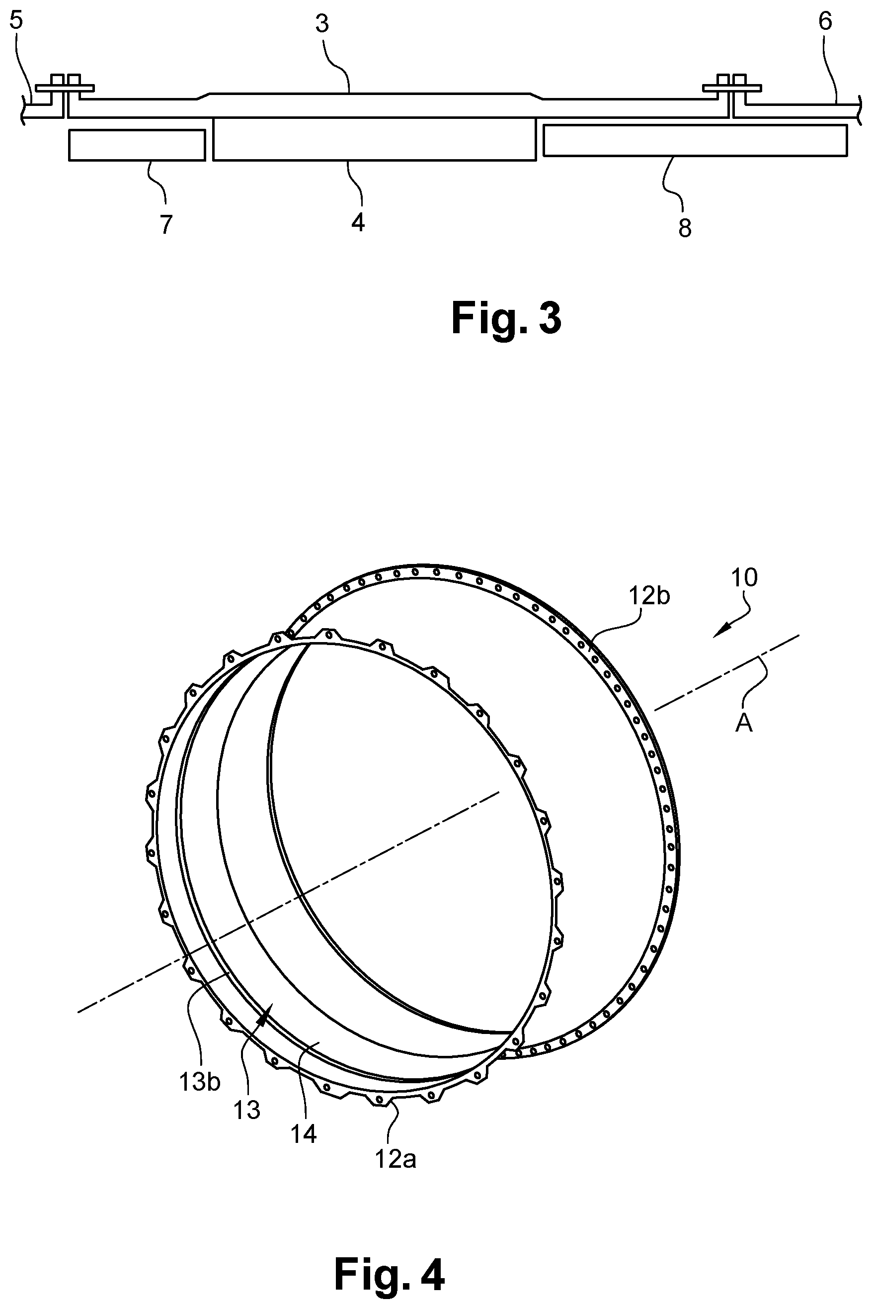 Patent US12366173 Figure 2 – Fan casing for an aircraft turbomachine