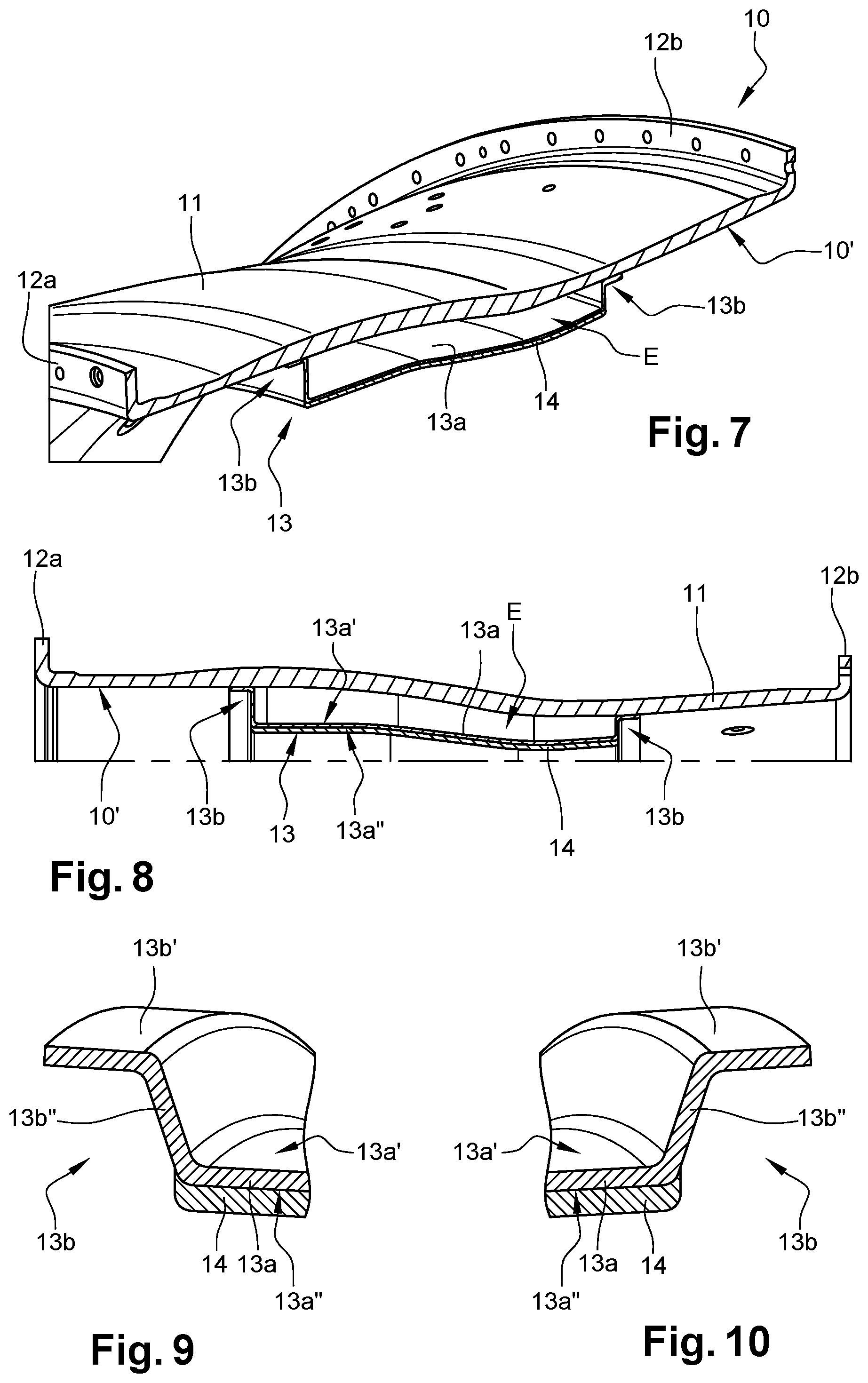 Patent US12366173 Figure 4 – Fan casing for an aircraft turbomachine