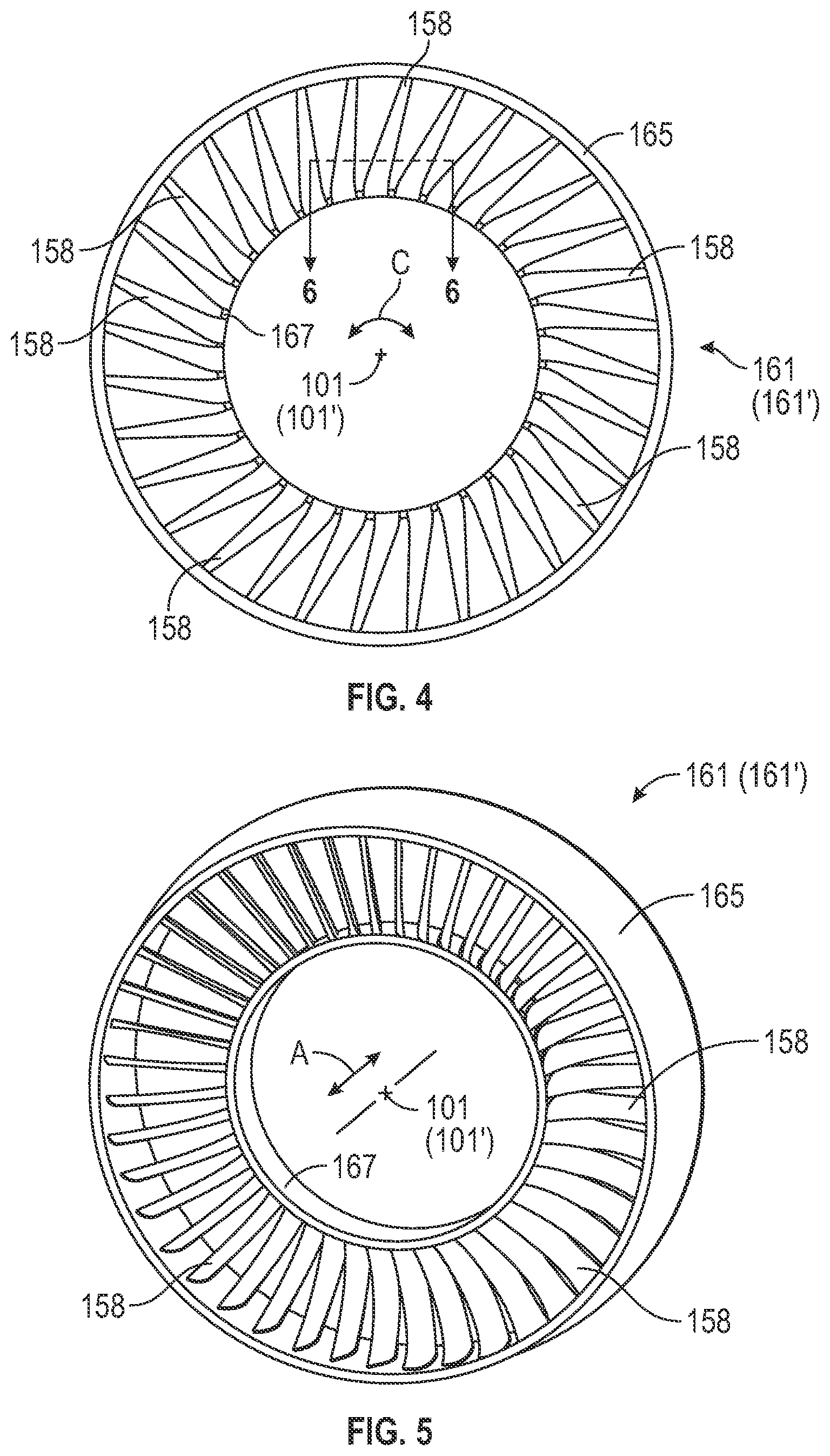 Patent US12366175 Figure 5 – Composite structure for a turbine engine