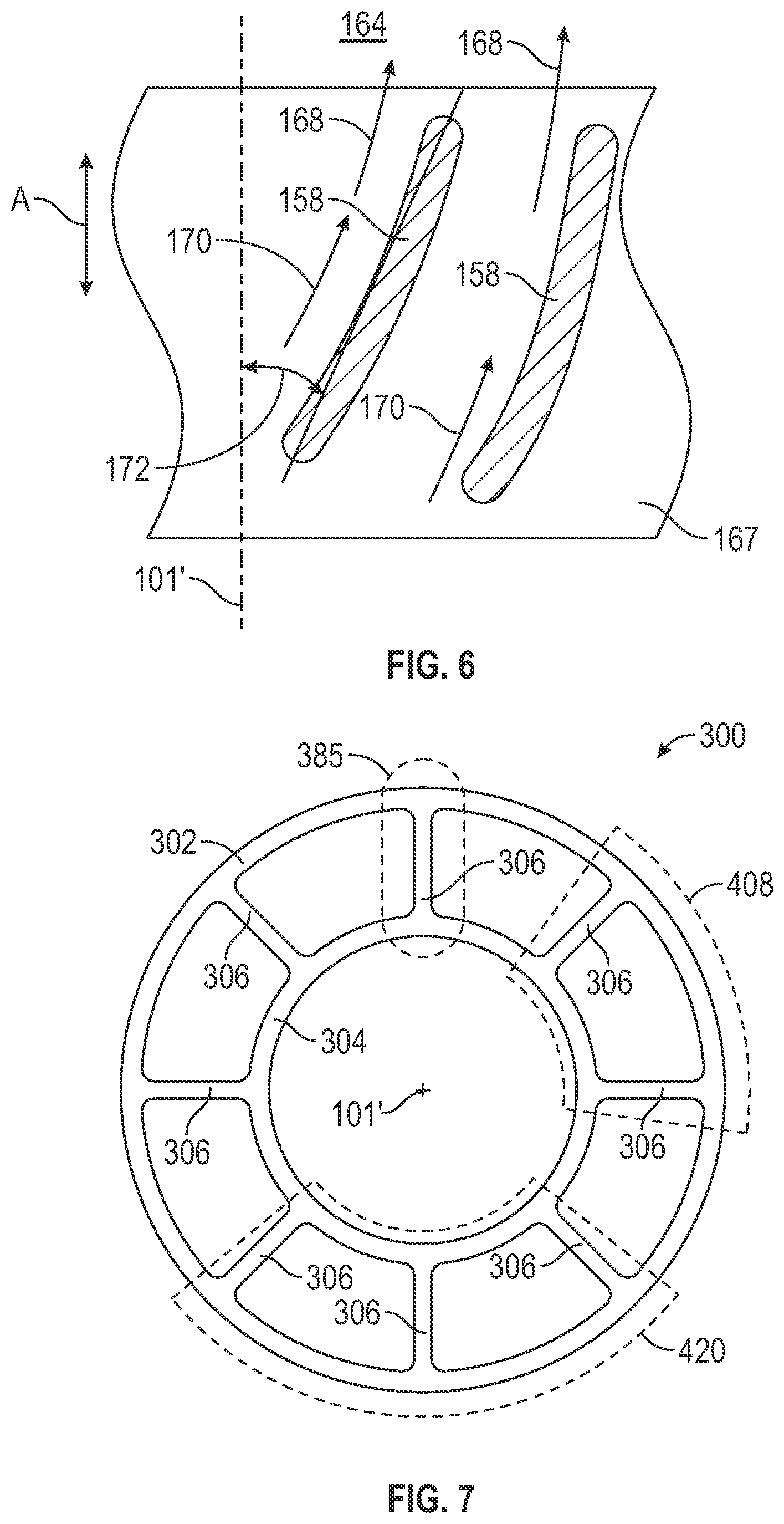 Patent US12366175 Figure 6 – Composite structure for a turbine engine