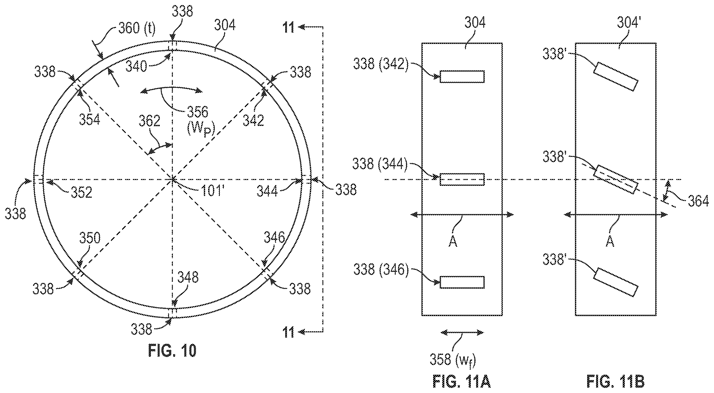 Patent US12366175 Figure 8 – Composite structure for a turbine engine