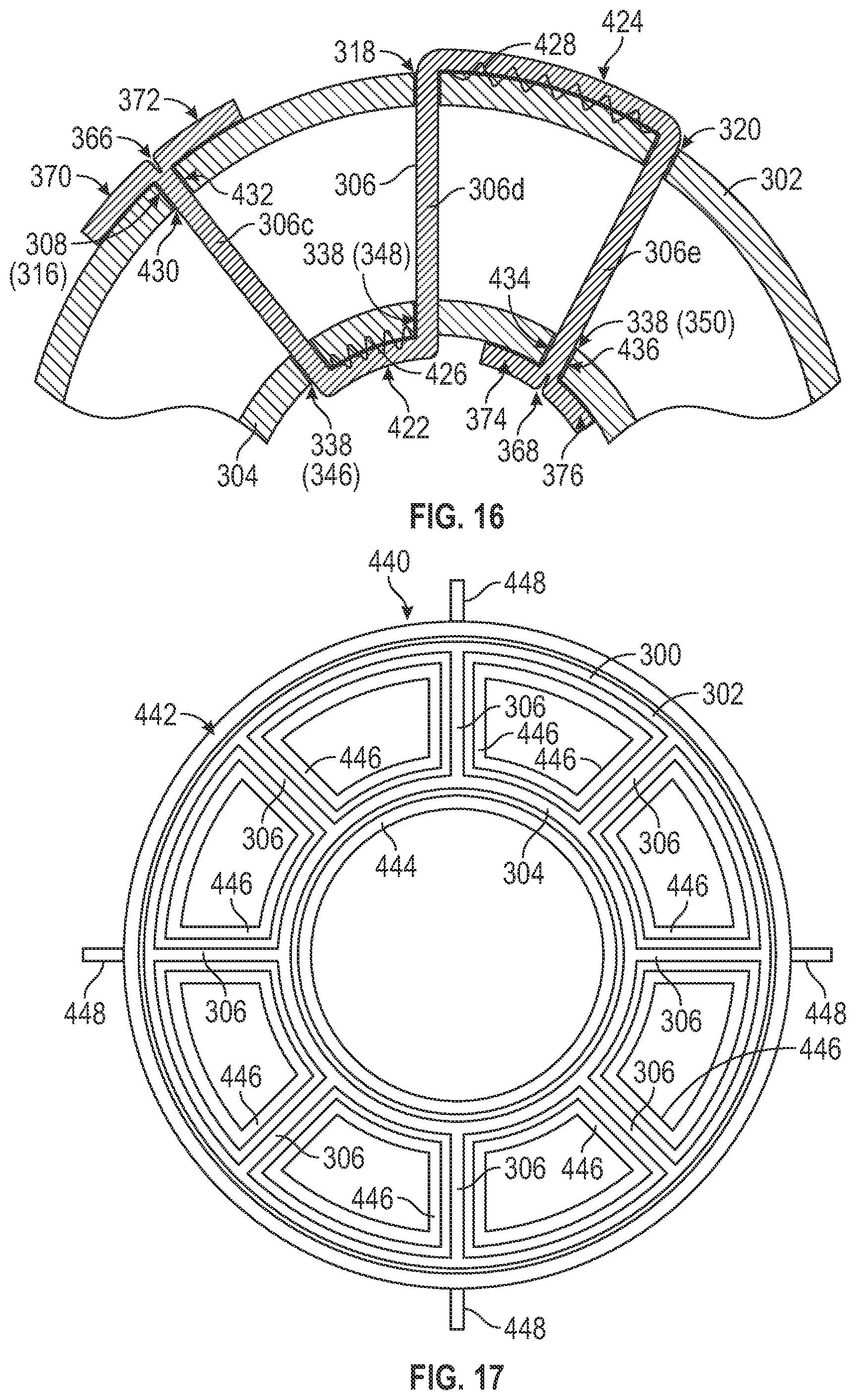 Patent US12366175 Figure 11 – Composite structure for a turbine engine
