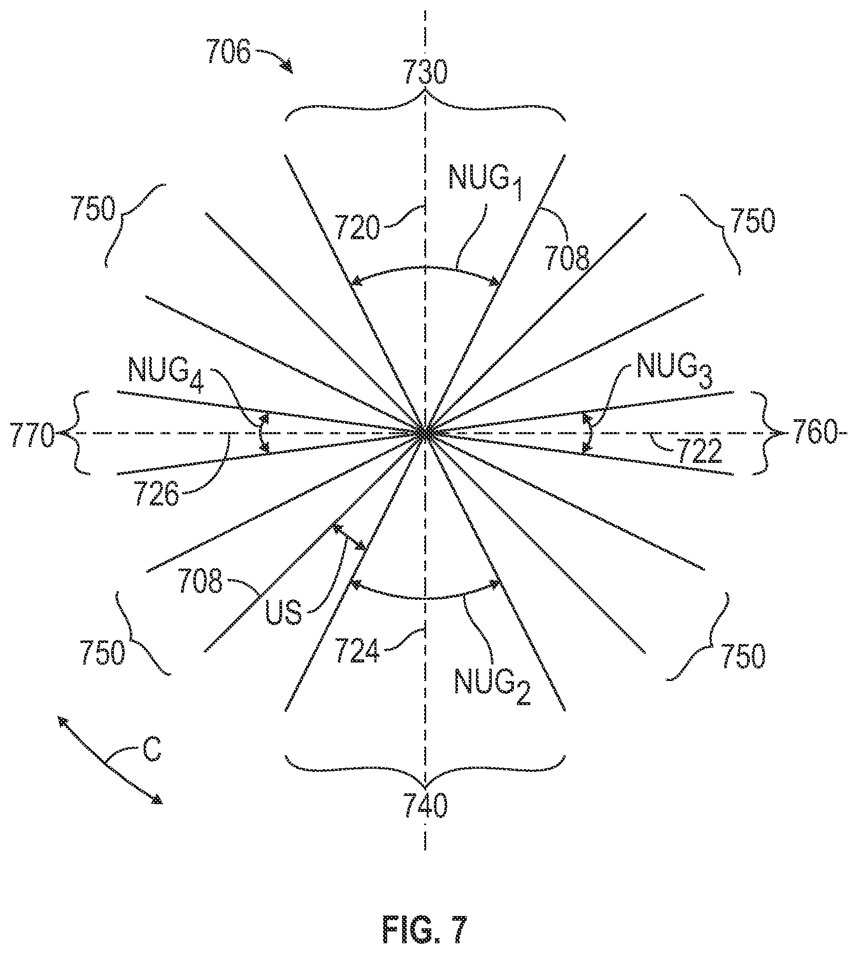 Patent US12366176 Figure 9 – Rotor system for a turbine engine