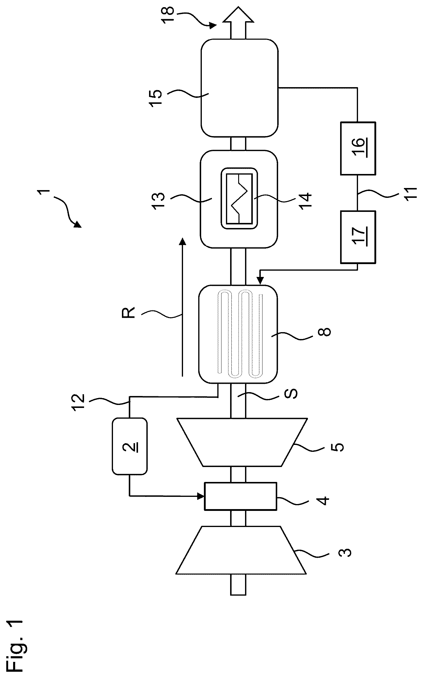 Patent US12366177 Figure 1 – Turbomachine for an aircraft propulsion drive