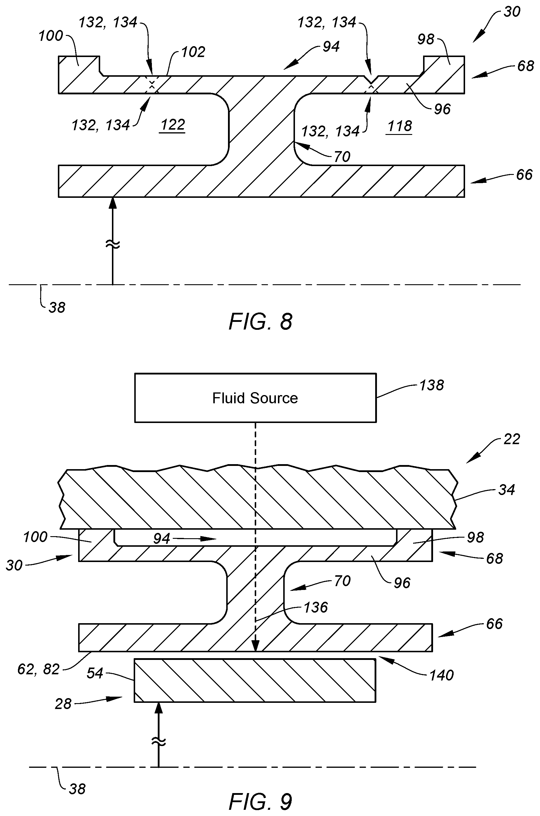 Patent US12366178 Figure 6 – Flexible support for aircraft motor bearing