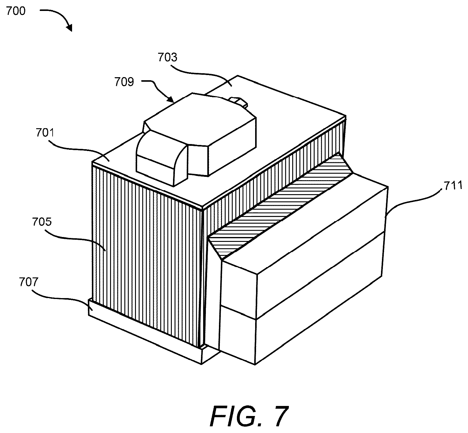 Patent US12366180 Figure 7 – Thermal energy storage system with steam generation system including flow control and energy cogeneration