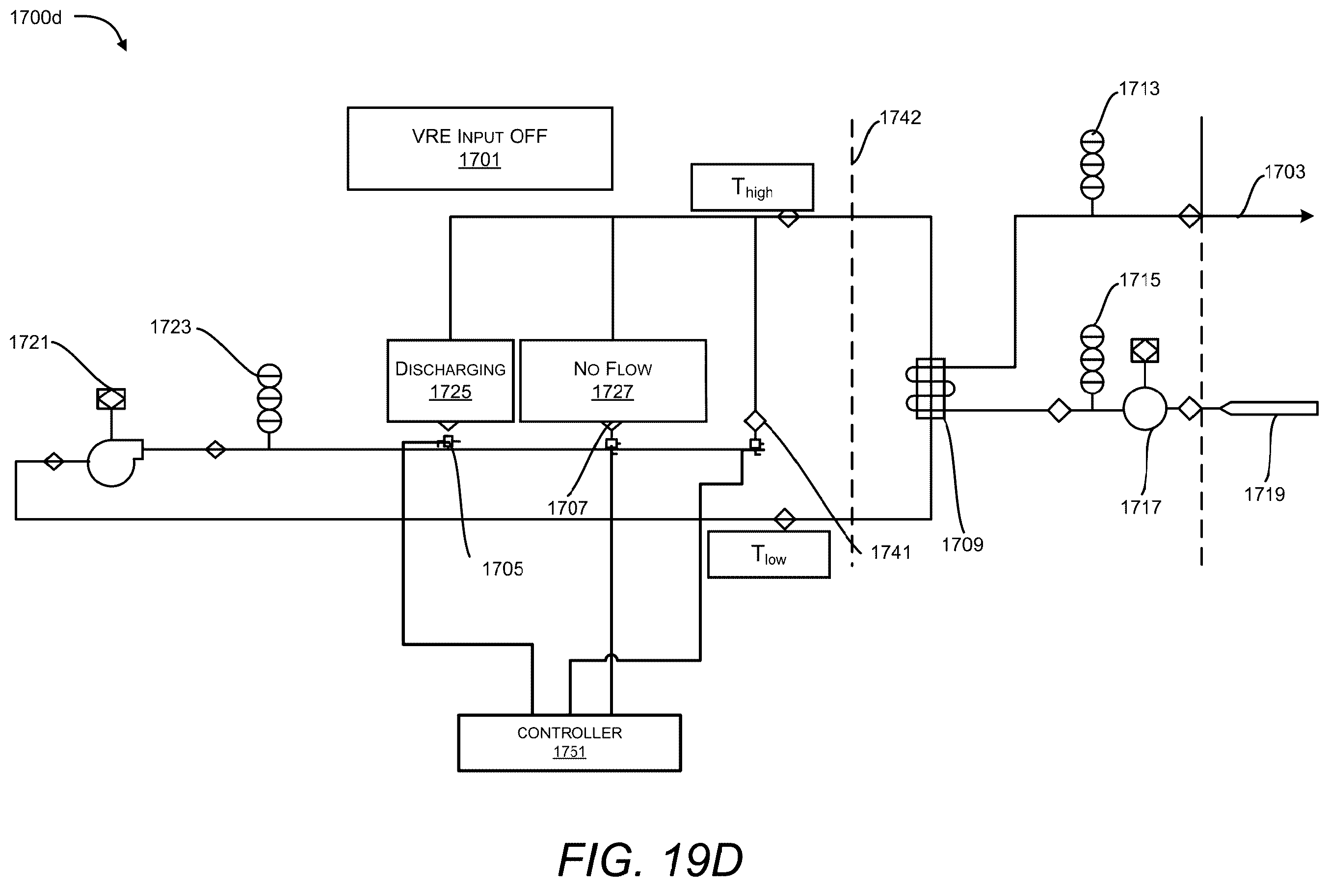 Patent US12366180 Figure 19 – Thermal energy storage system with steam generation system including flow control and energy cogeneration