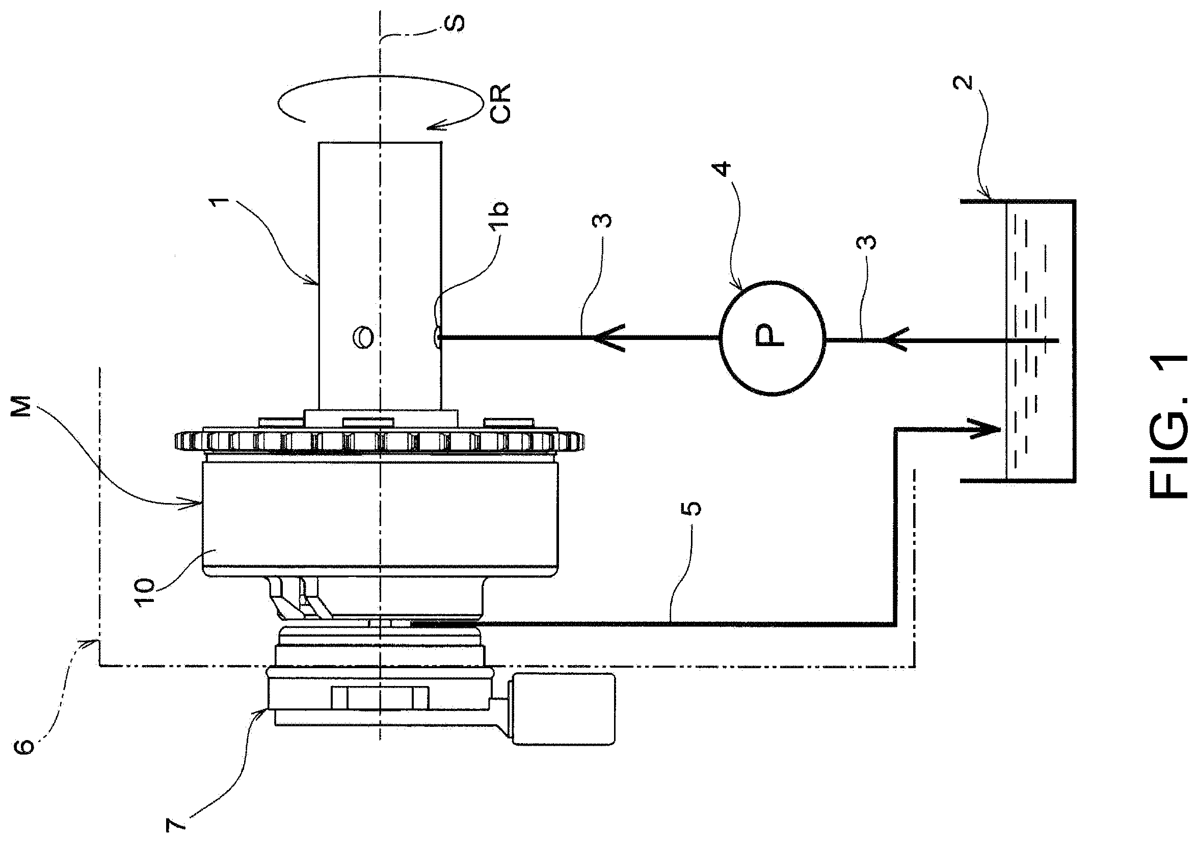 Patent US12366181 Figure 1 – Fluid control valve unit and valve timing changing device