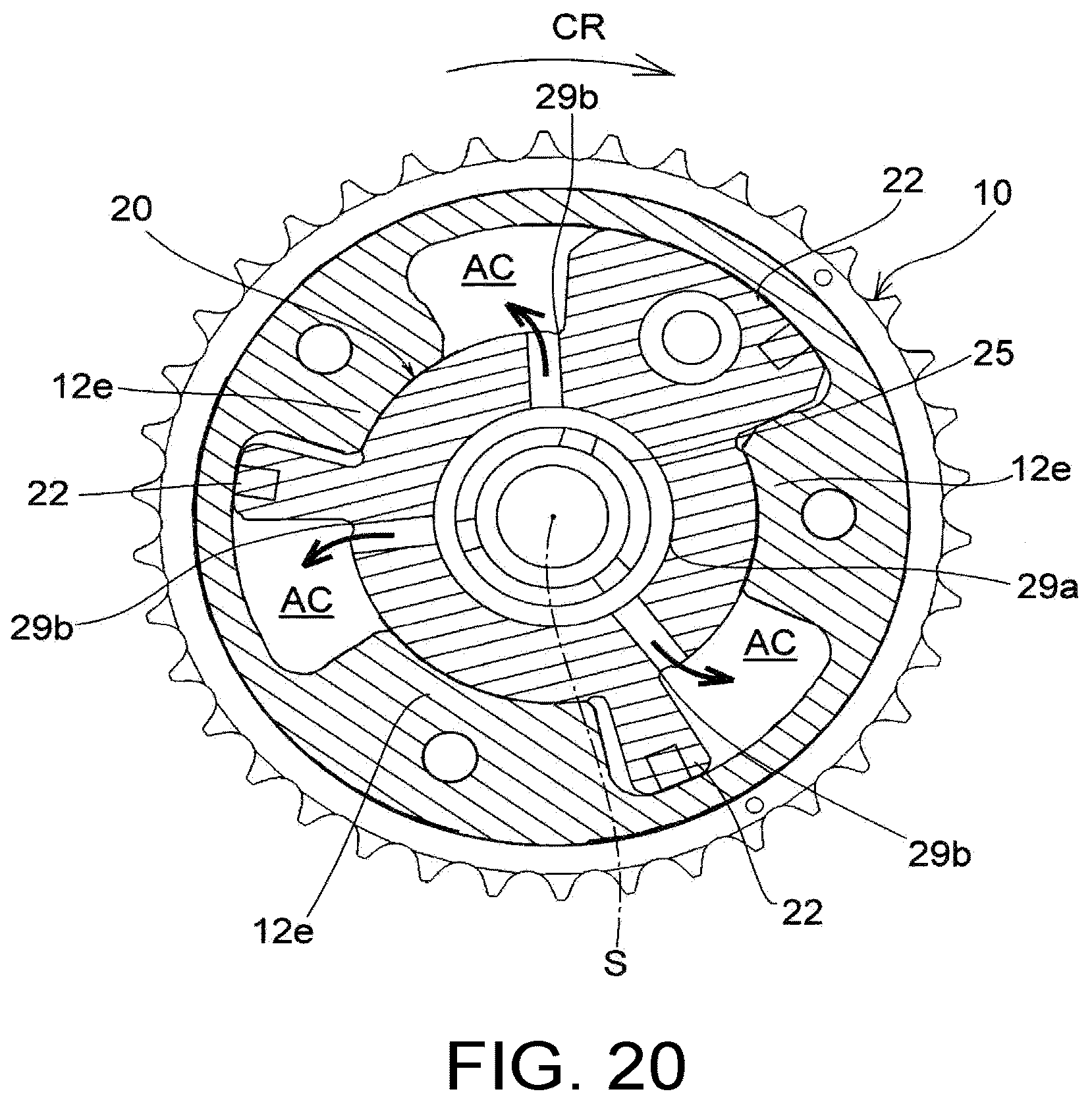Patent US12366181 Figure 20 – Fluid control valve unit and valve timing changing device