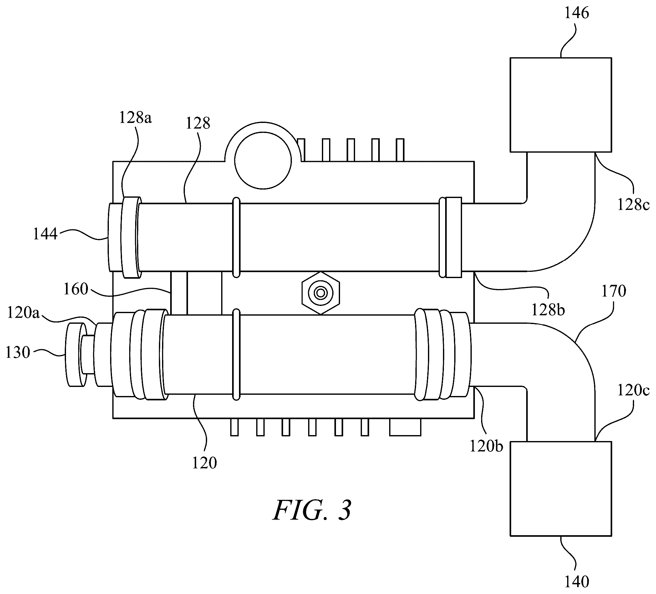 Patent US12366183 Figure 3 – Independent rotary valve engine