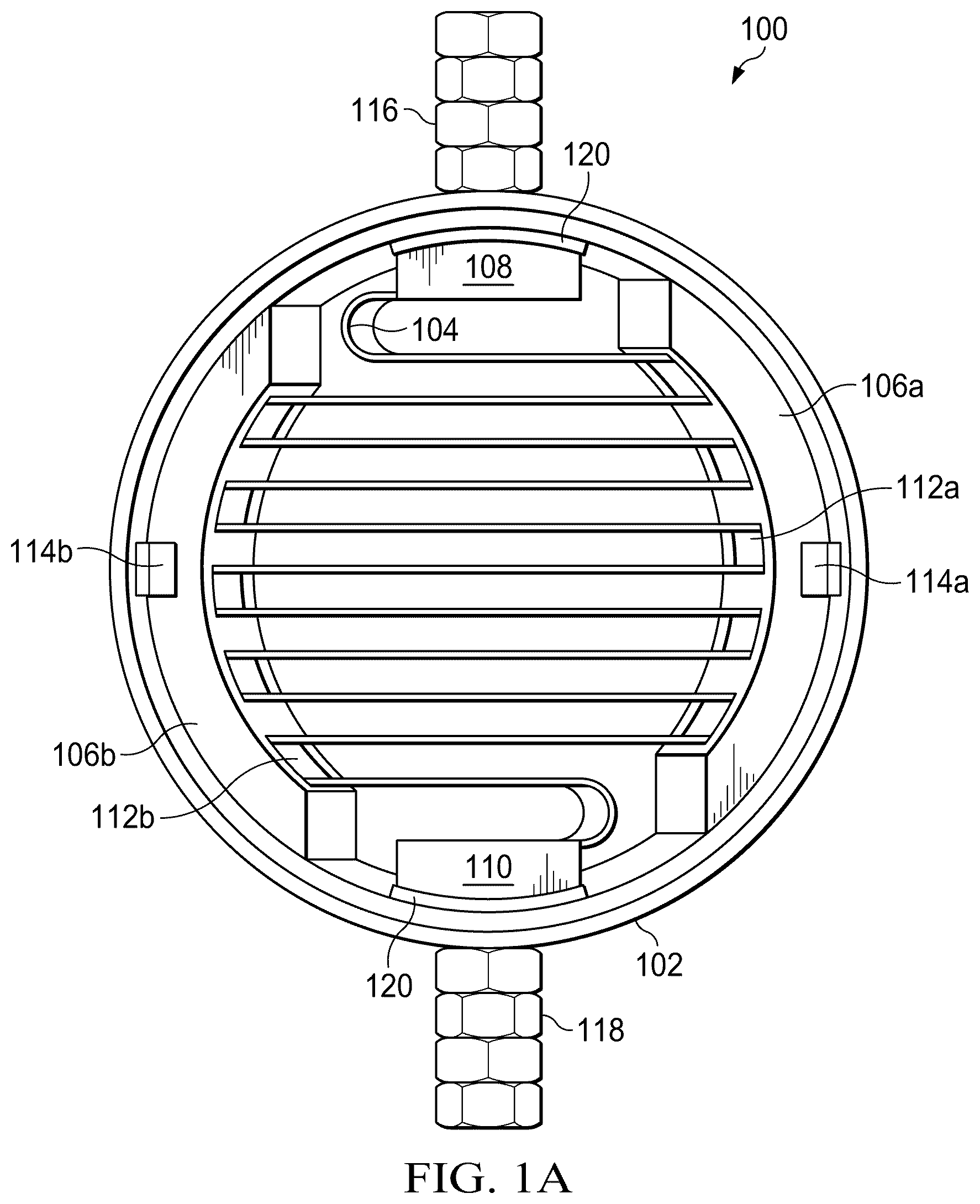 Patent US12366188 Figure 1 – Heater for exhaust pollution mitigation