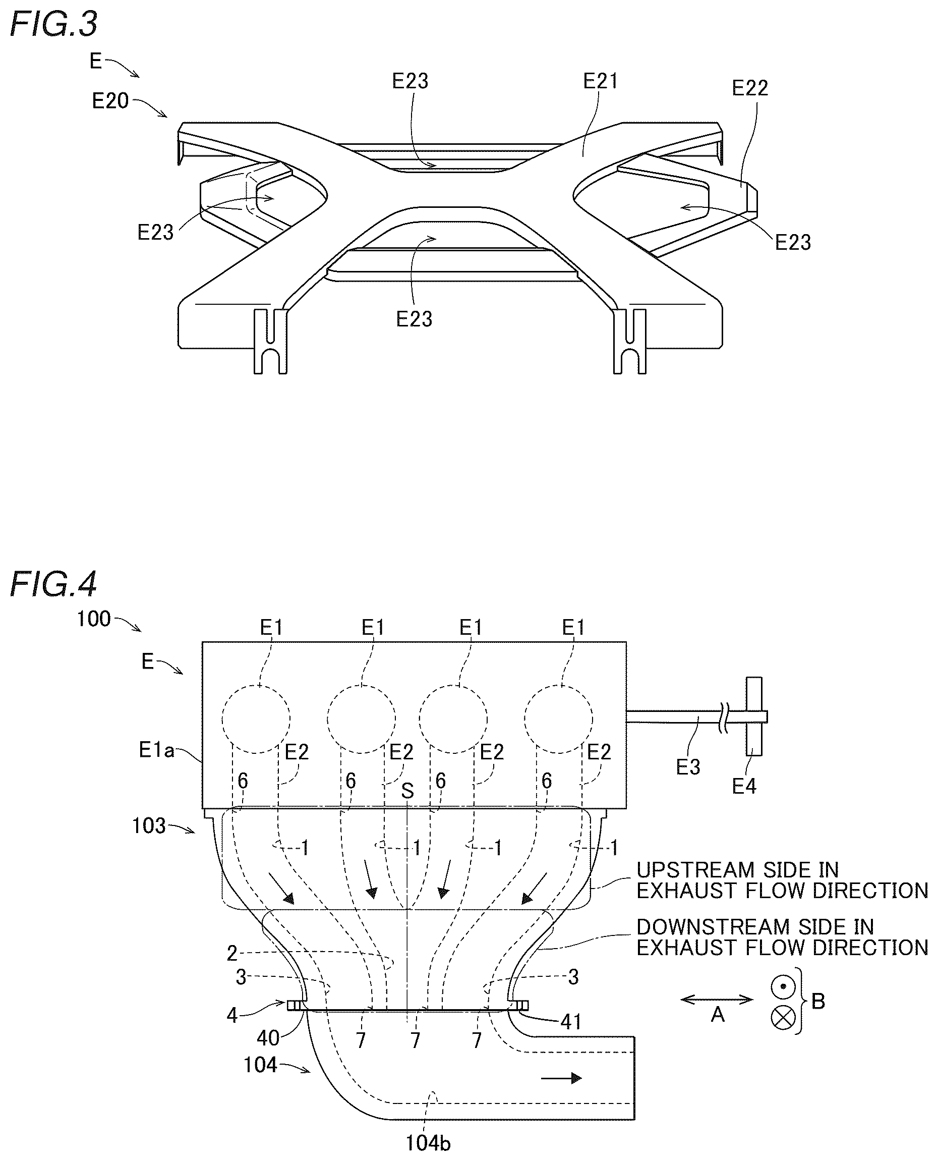 Patent US12366189 Figure 2 – Marine vessel and exhaust manifold for marine vessel