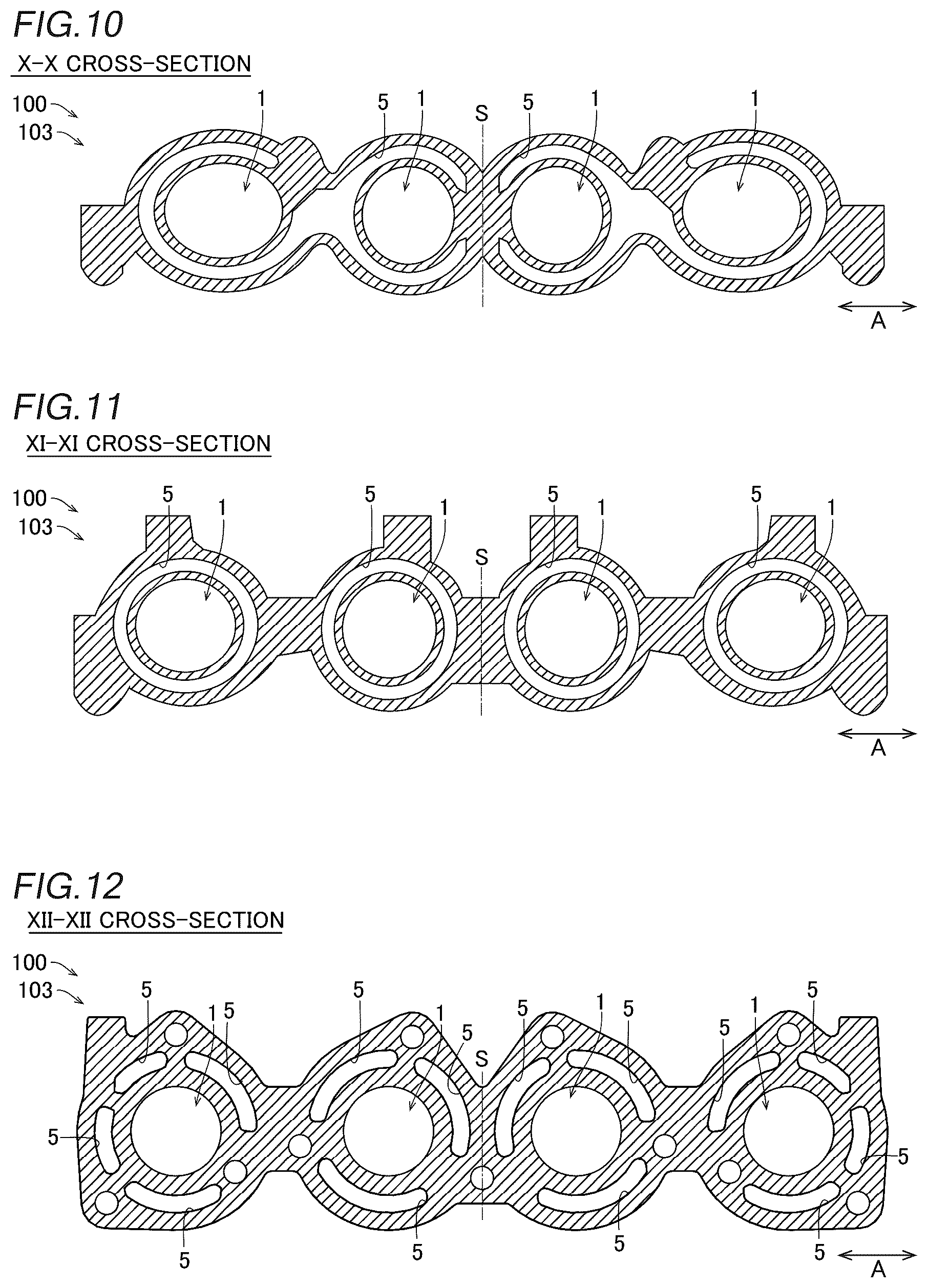 Patent US12366189 Figure 5 – Marine vessel and exhaust manifold for marine vessel