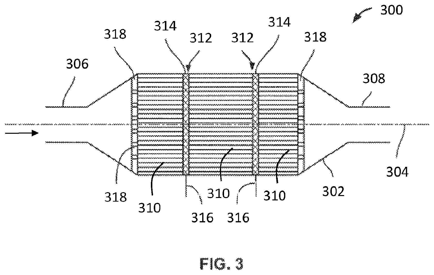 Patent US12366190 Figure 3 – Exhaust system and components thereof