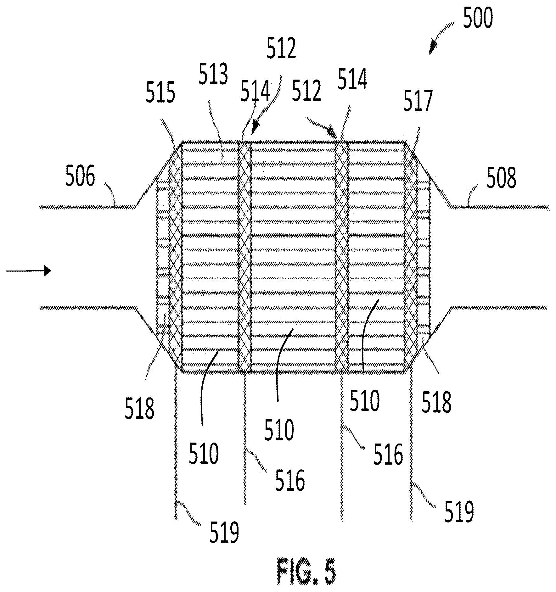 Patent US12366190 Figure 5 – Exhaust system and components thereof