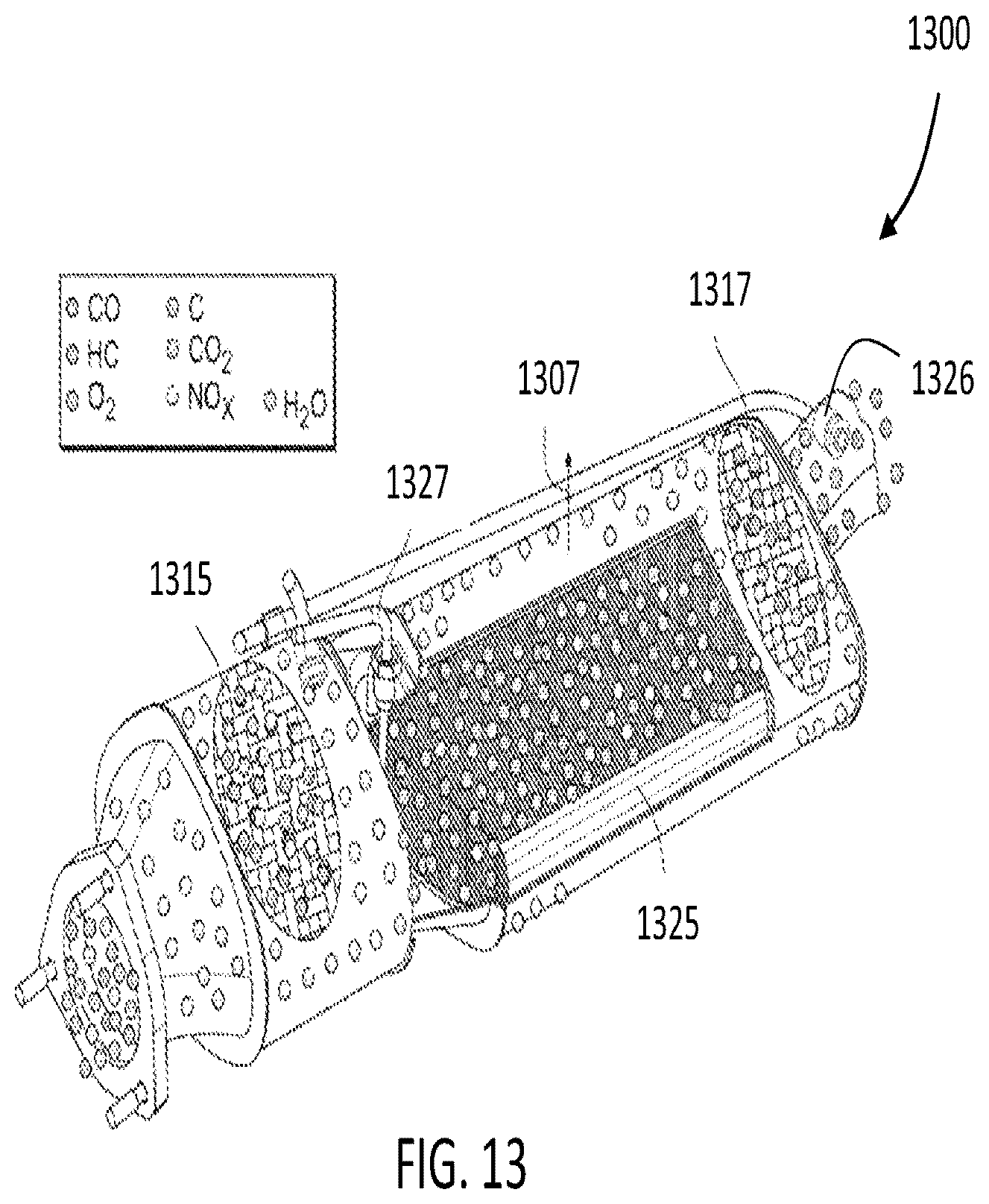 Patent US12366190 Figure 11 – Exhaust system and components thereof