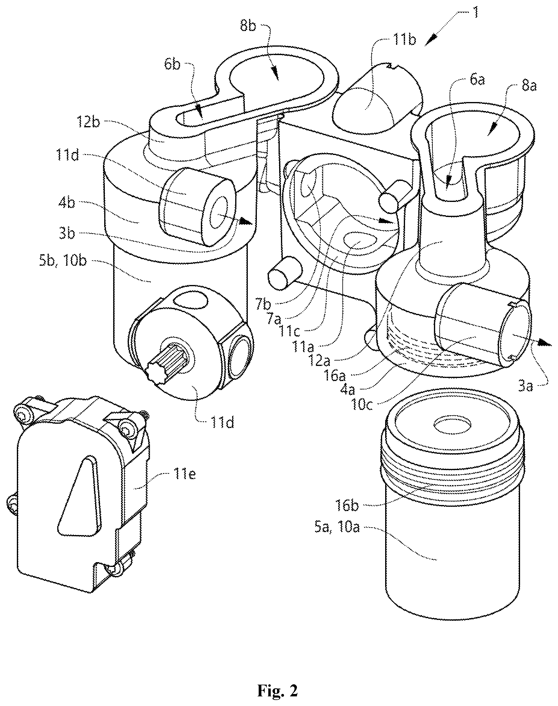Patent US12366196 Figure 3 – Component housing unit and a vehicle thermal management system comprising a component housing unit