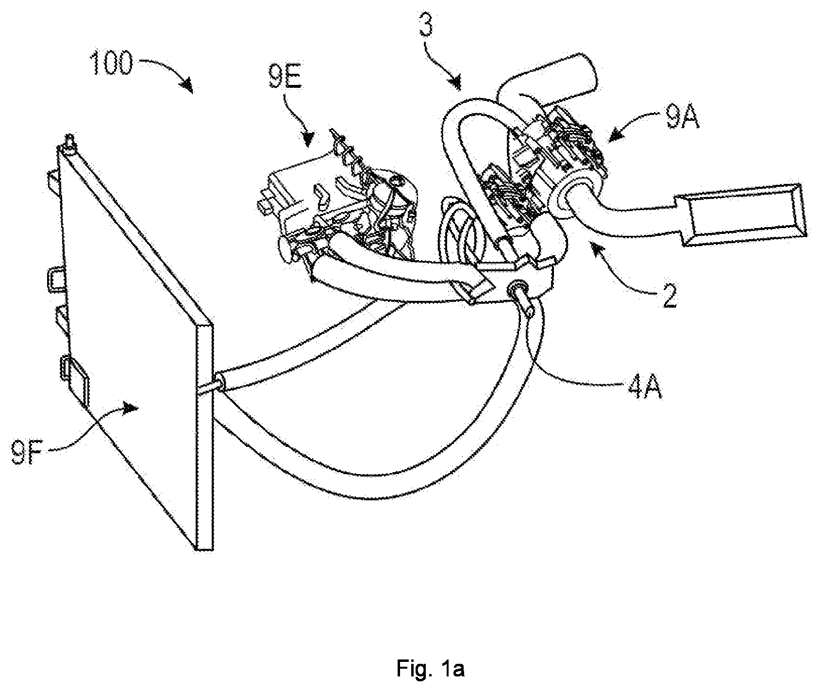 Patent US12366197 Figure 1 – Cooling loop, in particular for a motor vehicle, and sensor fitted on board the loop