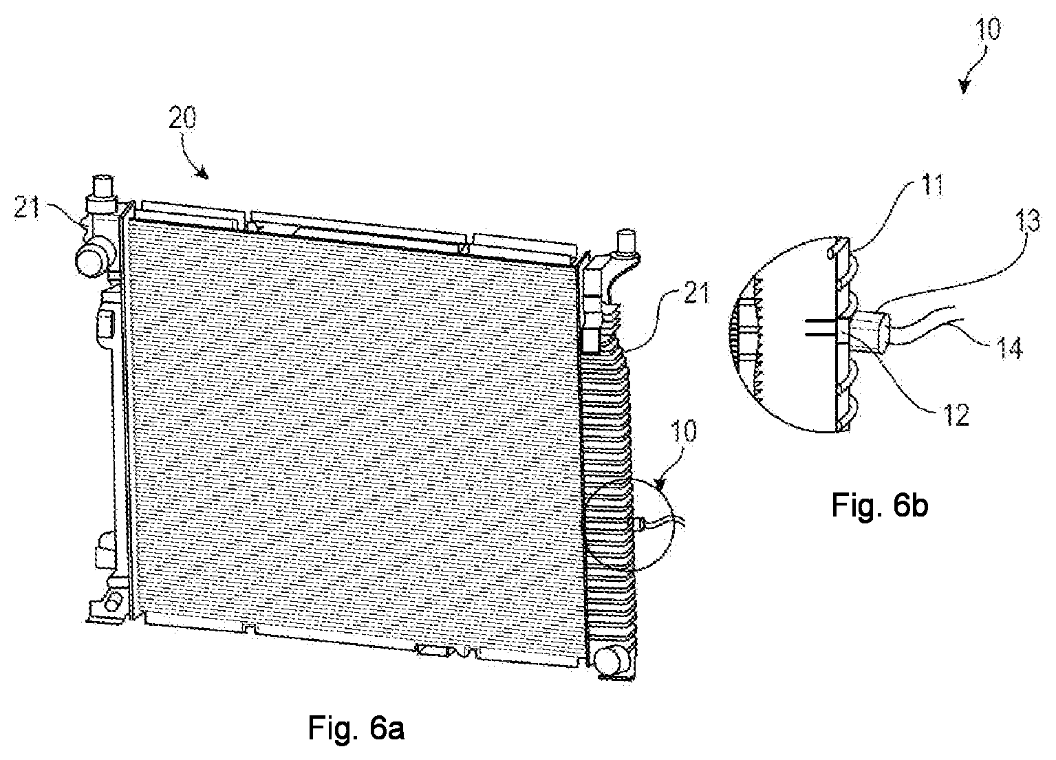 Patent US12366197 Figure 9 – Cooling loop, in particular for a motor vehicle, and sensor fitted on board the loop