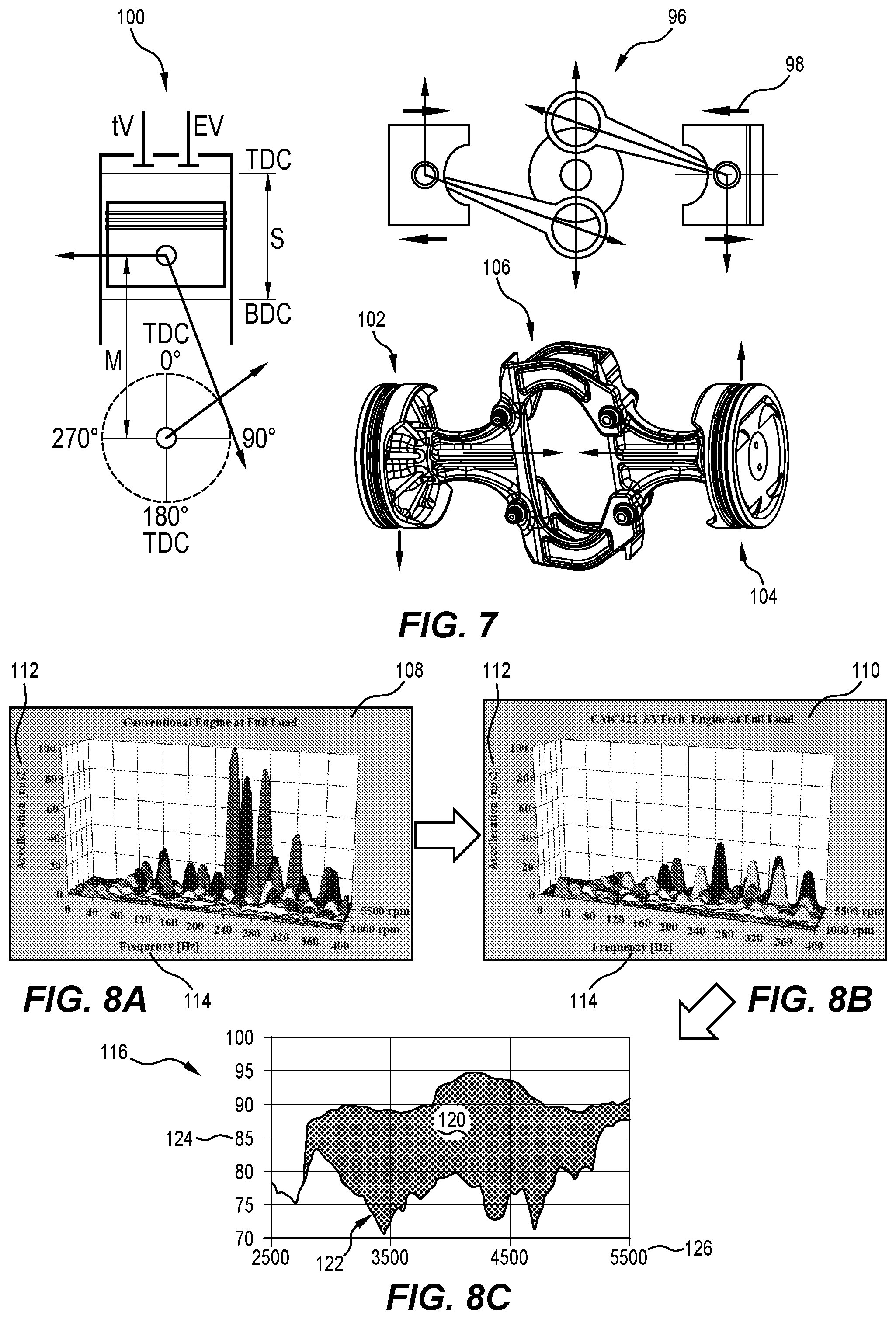 Patent US12366200 Figure 5 – Internal combustion engine