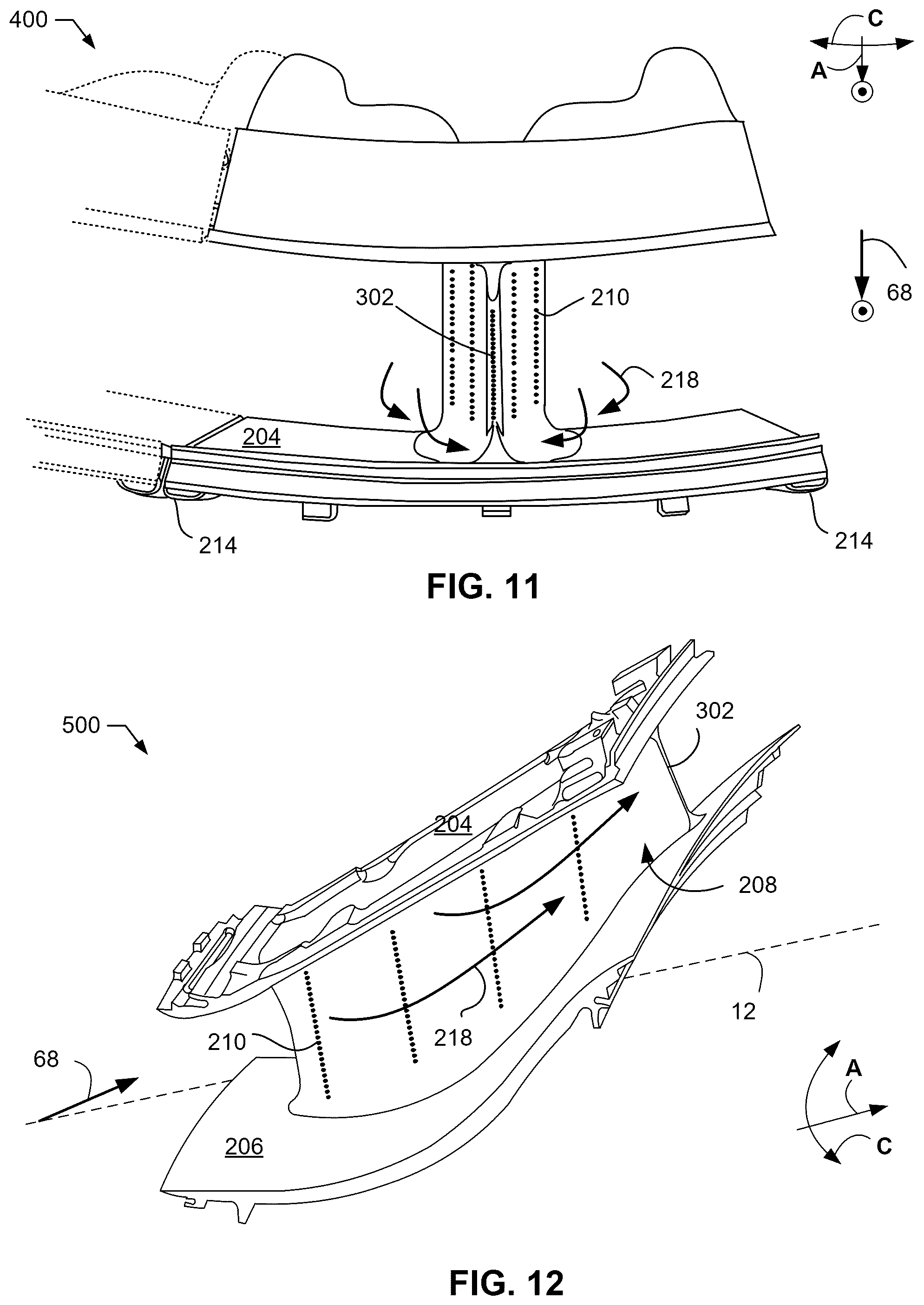 Patent US12366201 Figure 11 – Reverse flow gas turbine engine having electric machine